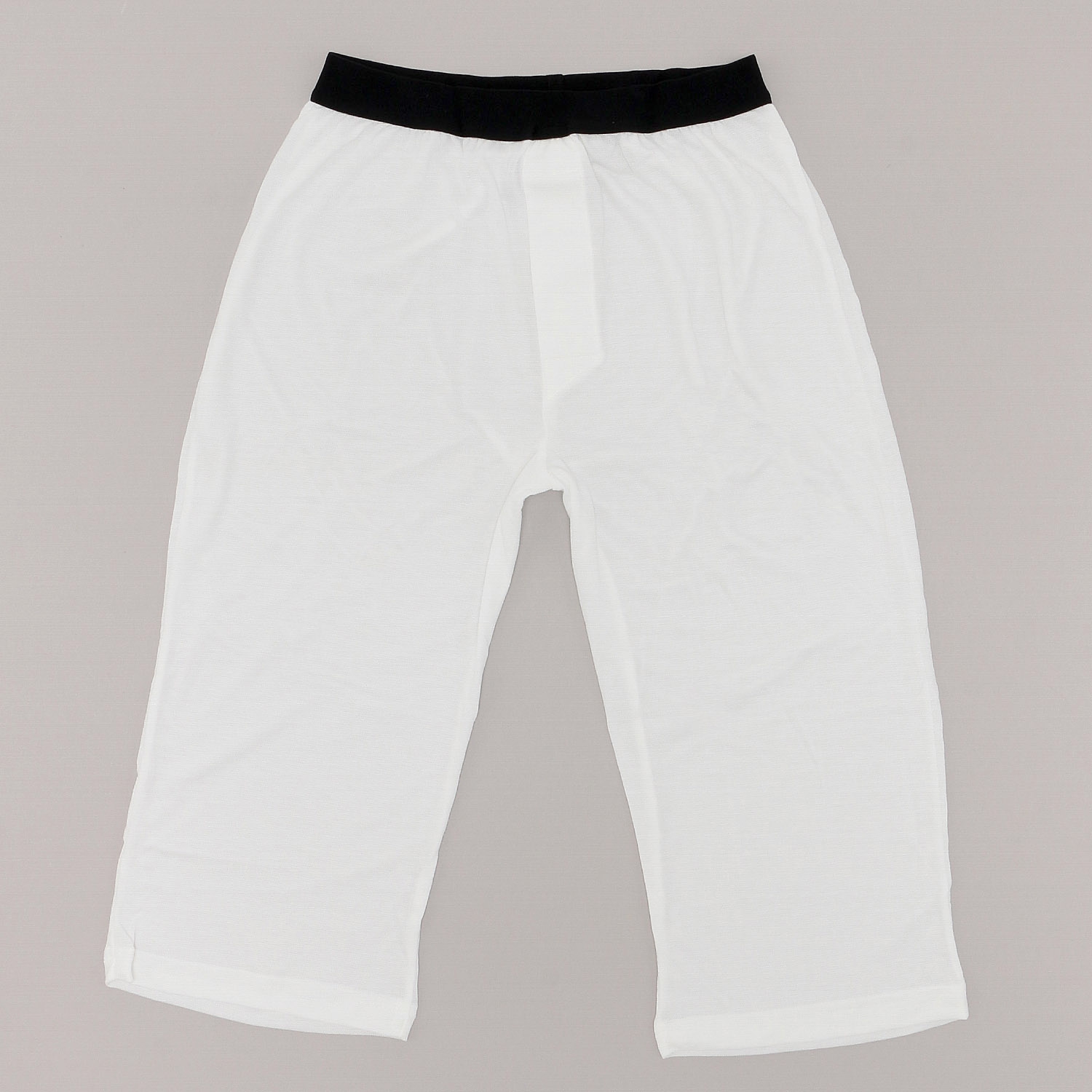 GUNZE アセドロン鹿の子ニーレングス（ひざ丈）前あき - 画像1