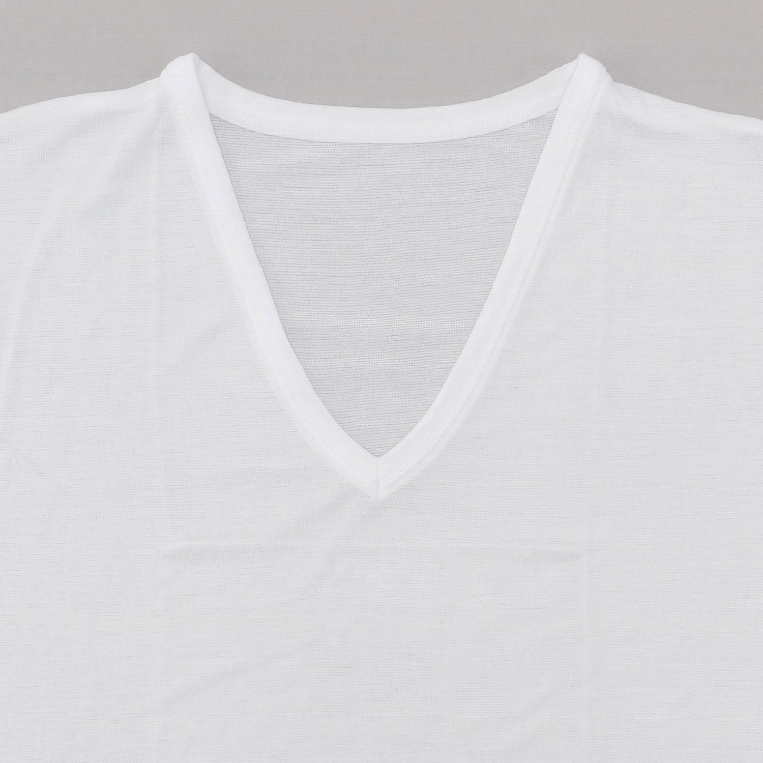 GUNZE COOLMAGIC  Vネック Tシャツ  圧巻の通気性 - 画像2