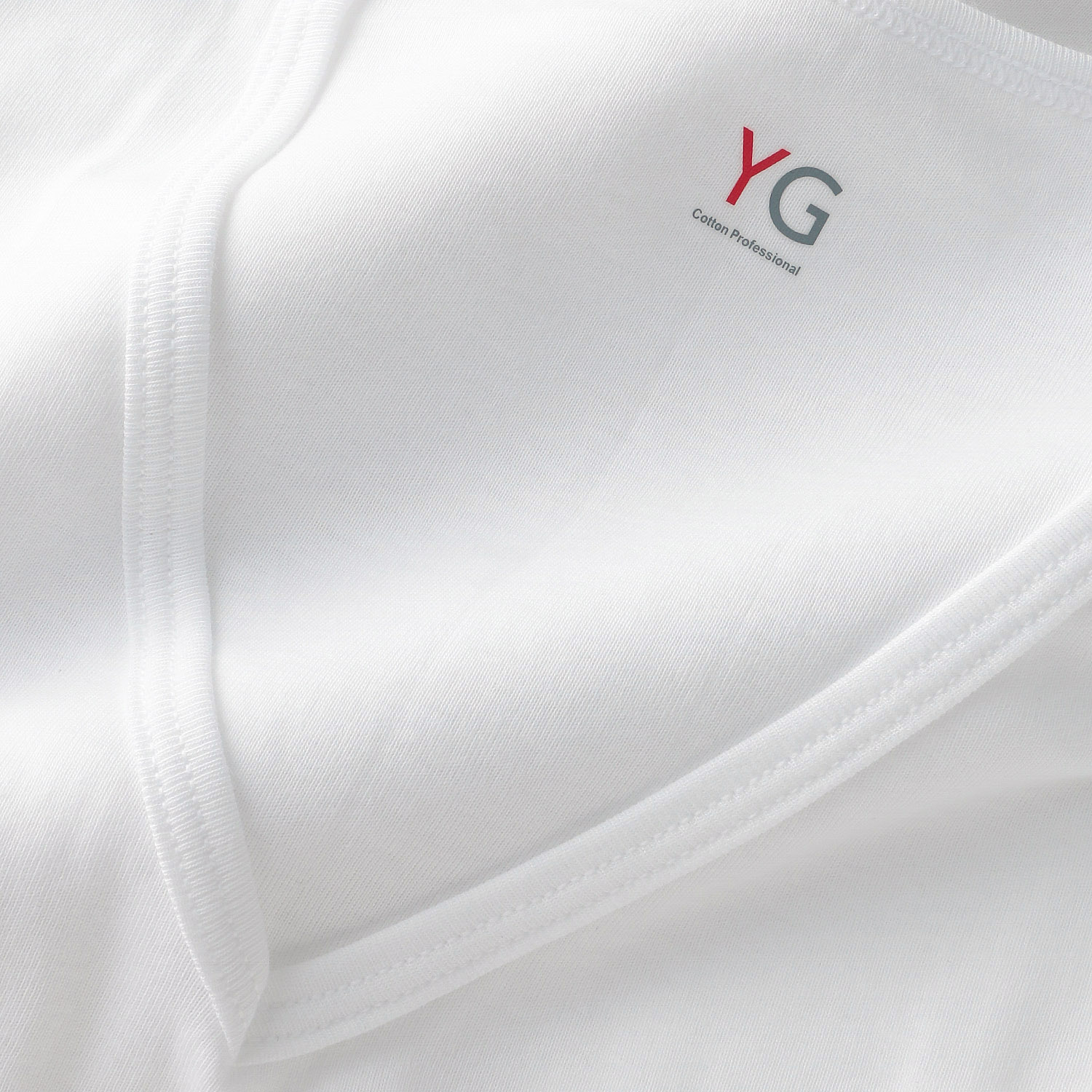 GUNZE YG ピュアコットン Vネックスリーブレスシャツ - 画像3