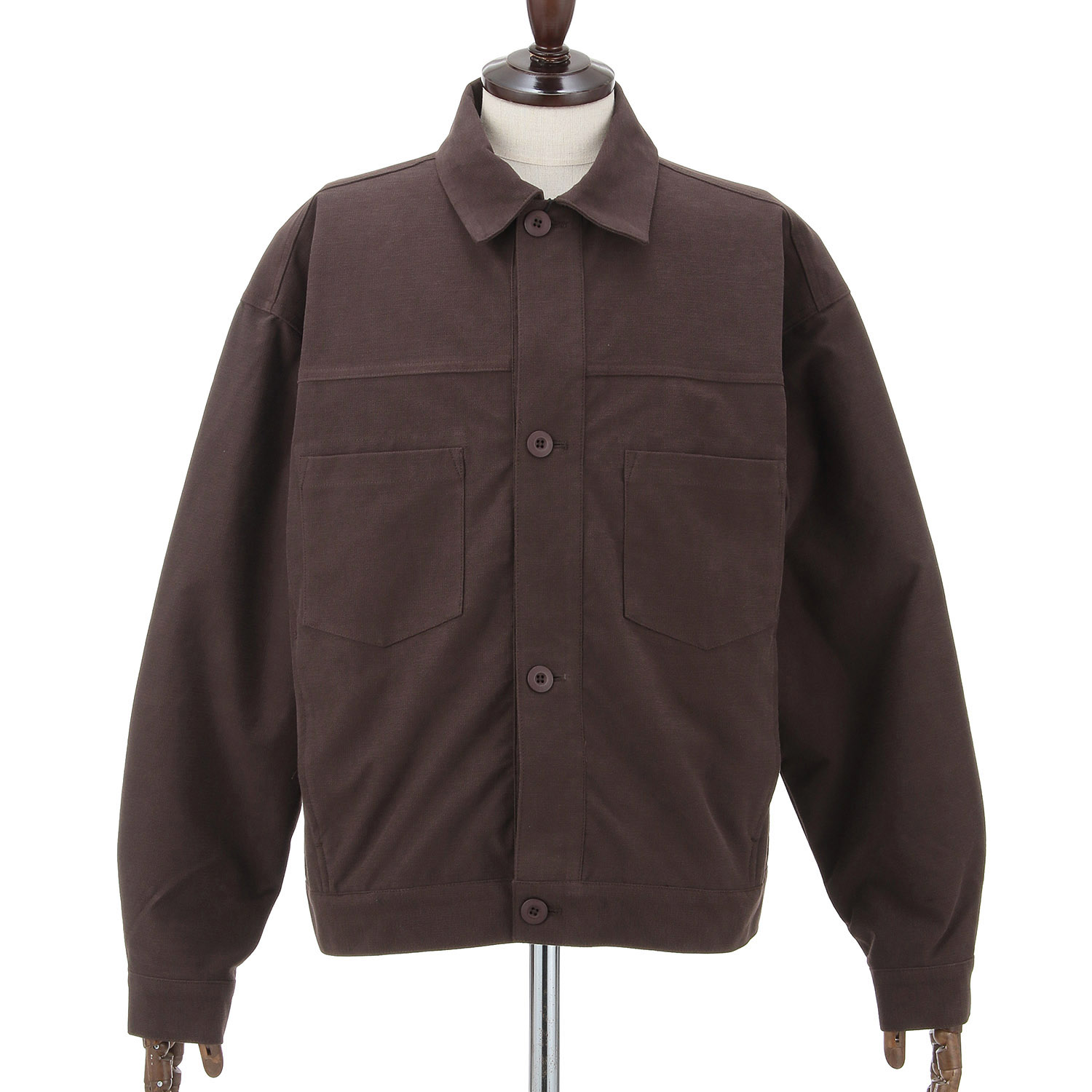 BODY WILD ヴィンテージコットン ストレッチ シャツジャケット メンズ