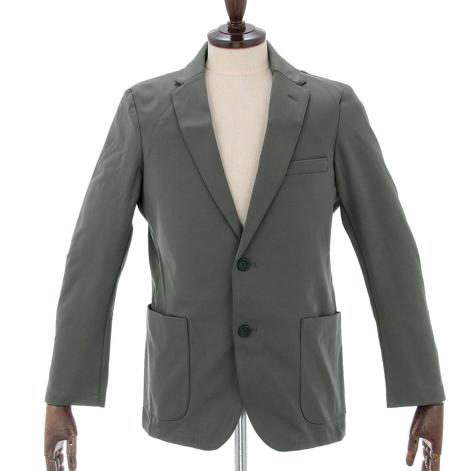 BODY WILD スマートダブルニット テーラードジャケット - 画像1