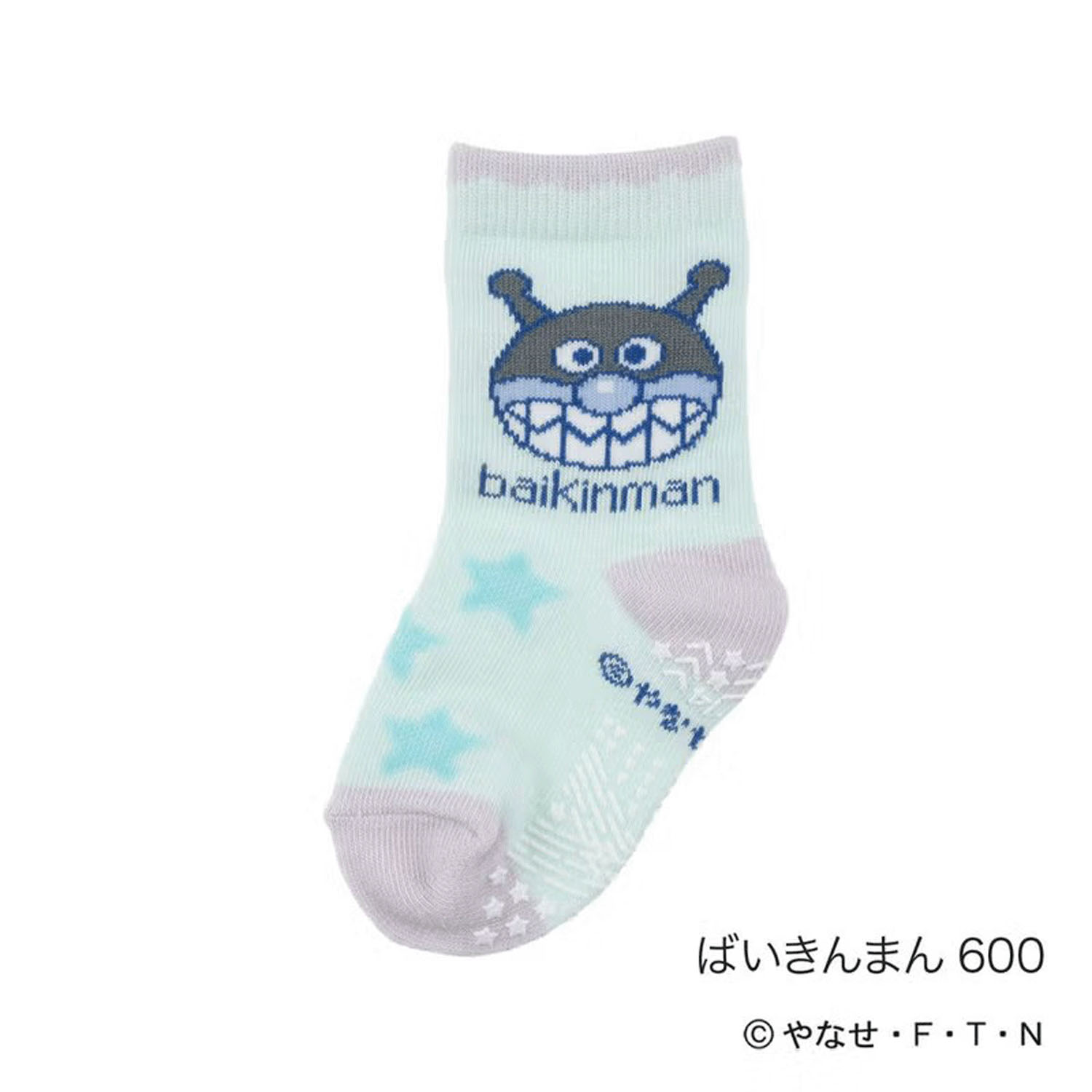 アンパンマン キャラクタークルー丈 滑り止め付き - 画像7