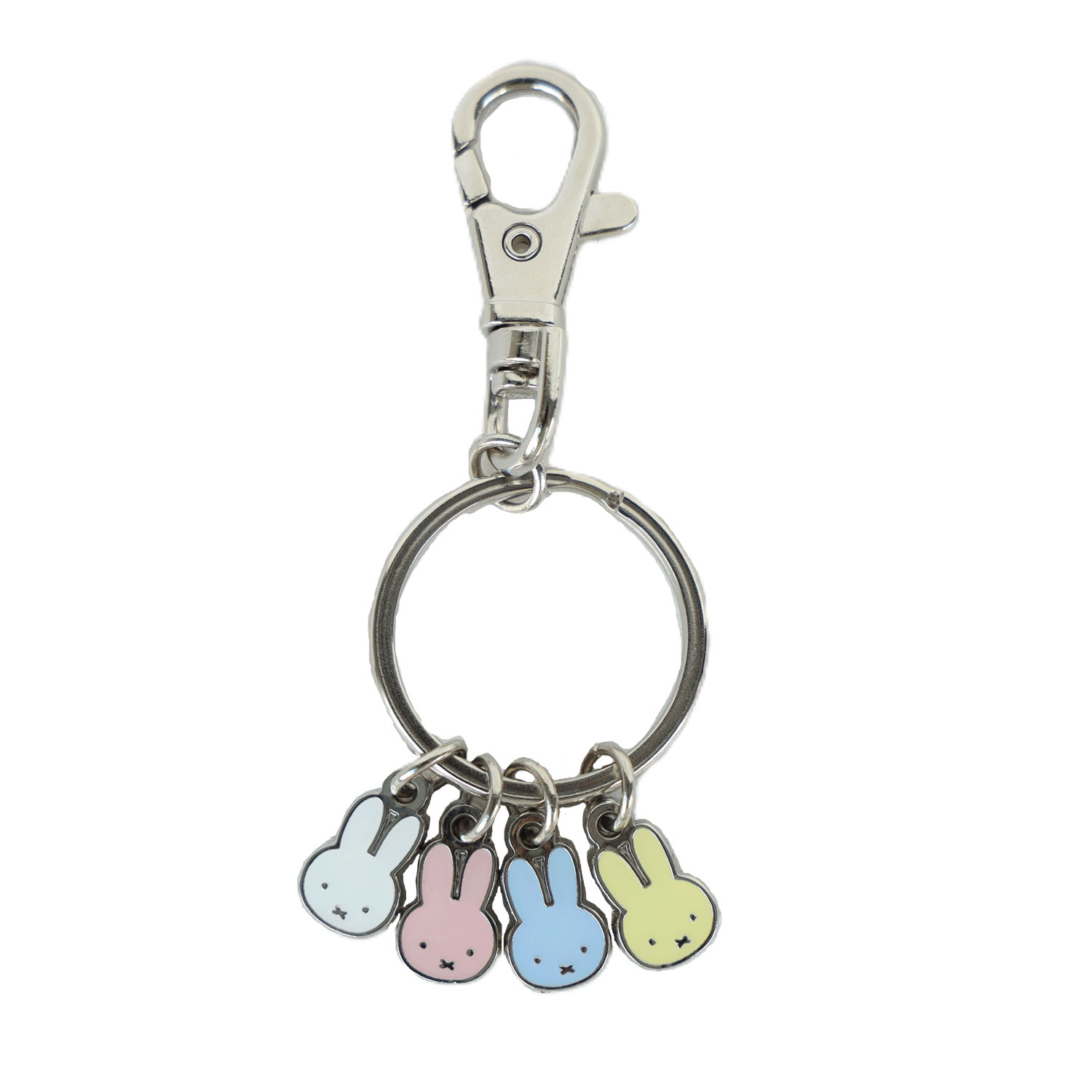 ミッフィー 4連タイニーチャーム パステル（フェイス）