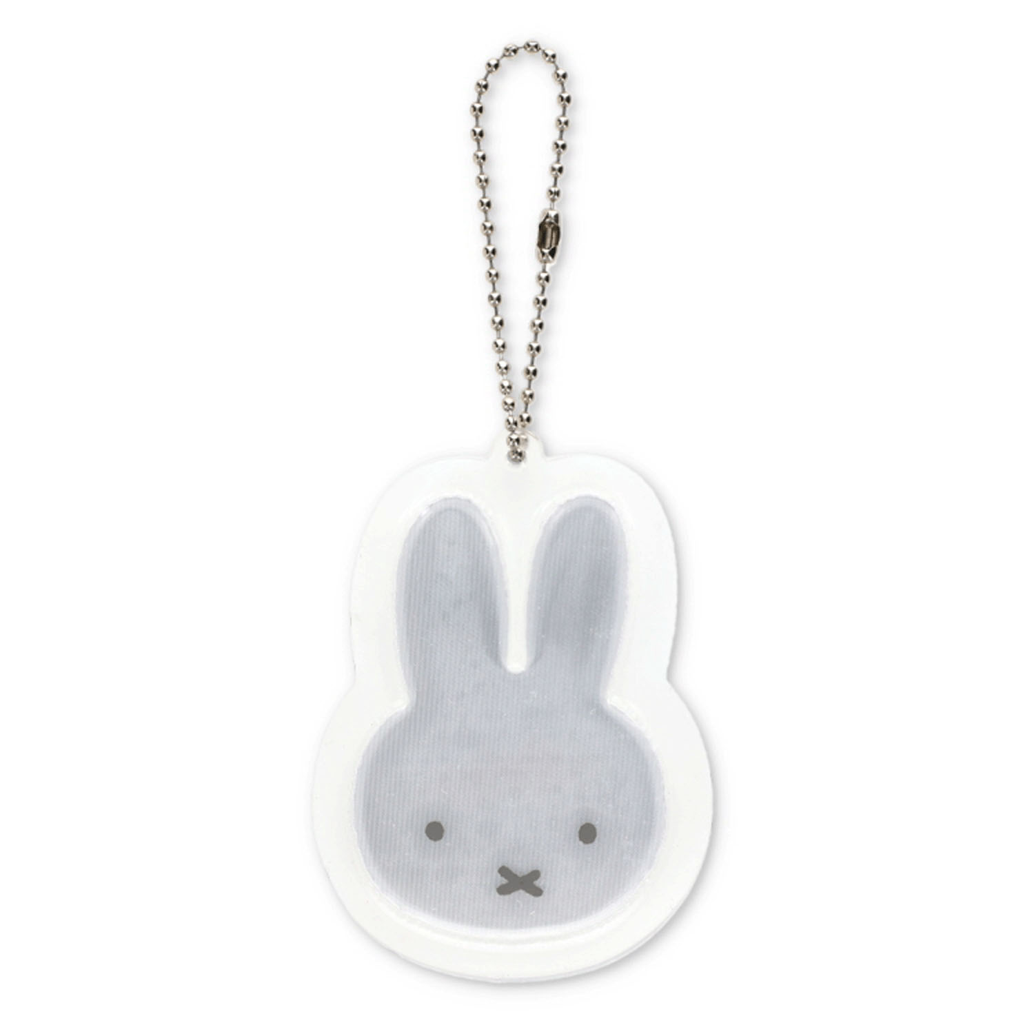 ミッフィー リフレクターラバーキーホルダー miffyフェイス（CL）