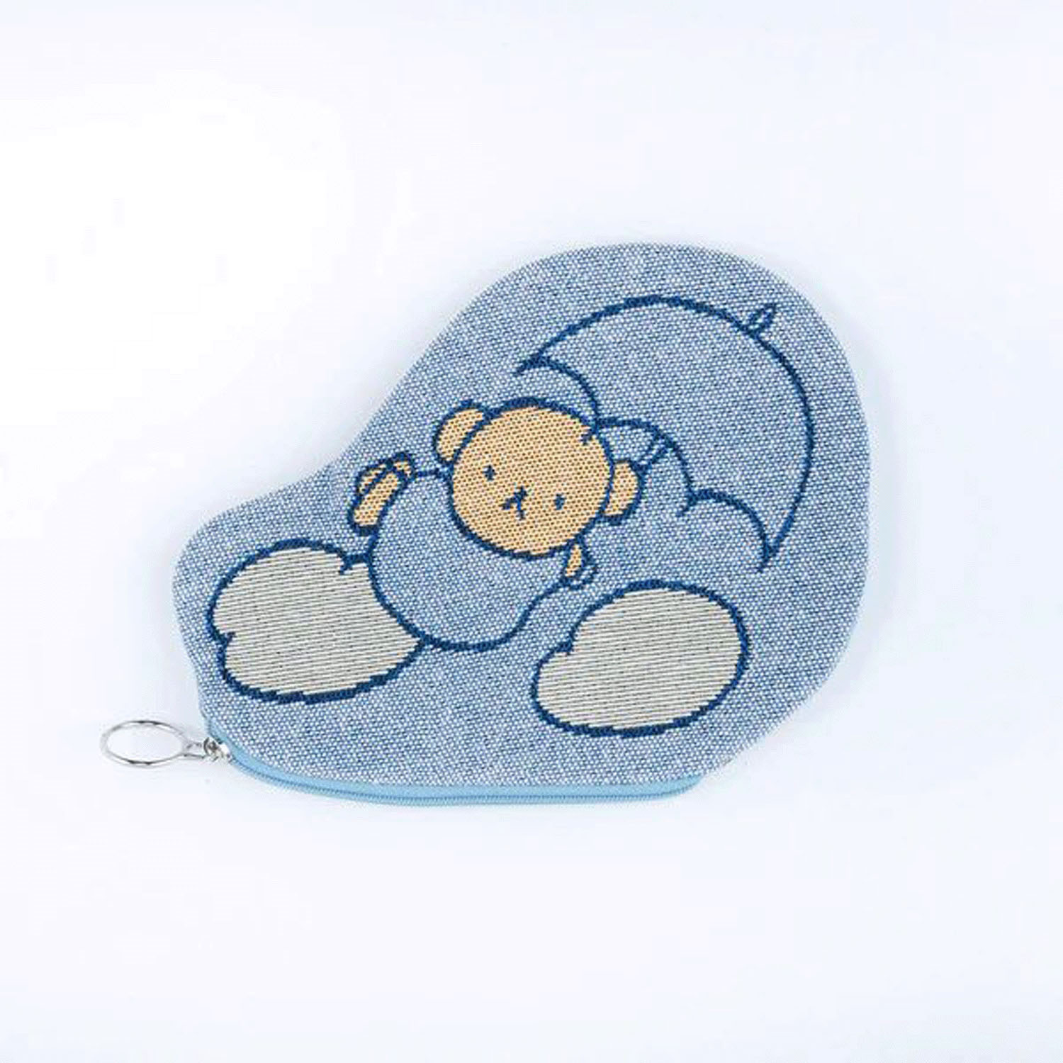 ミッフィー ジャガードダイカットポーチ UMBRELLA