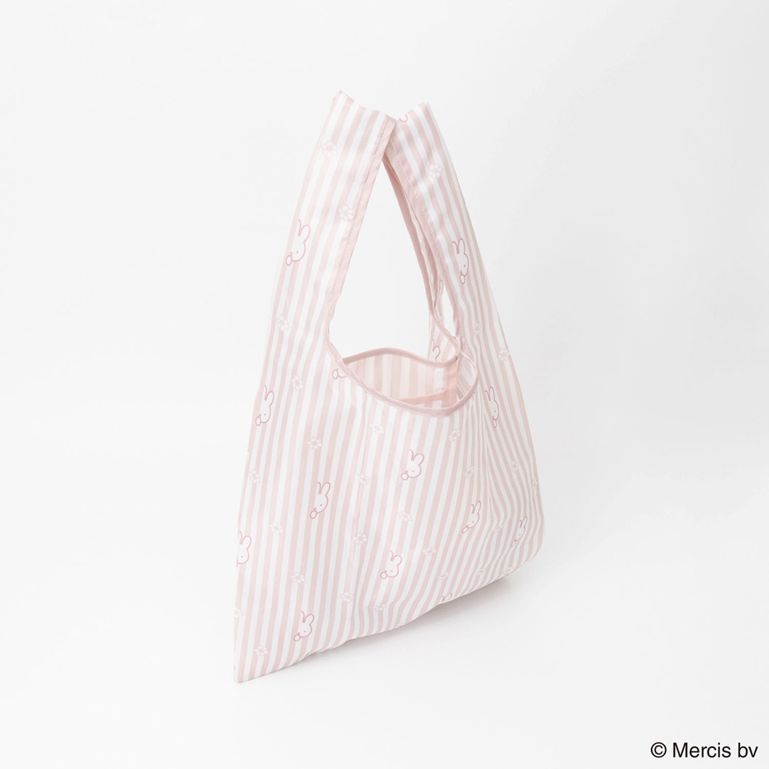 MIFFY STRIIPE ショッピングバッグS ピンク - 画像2