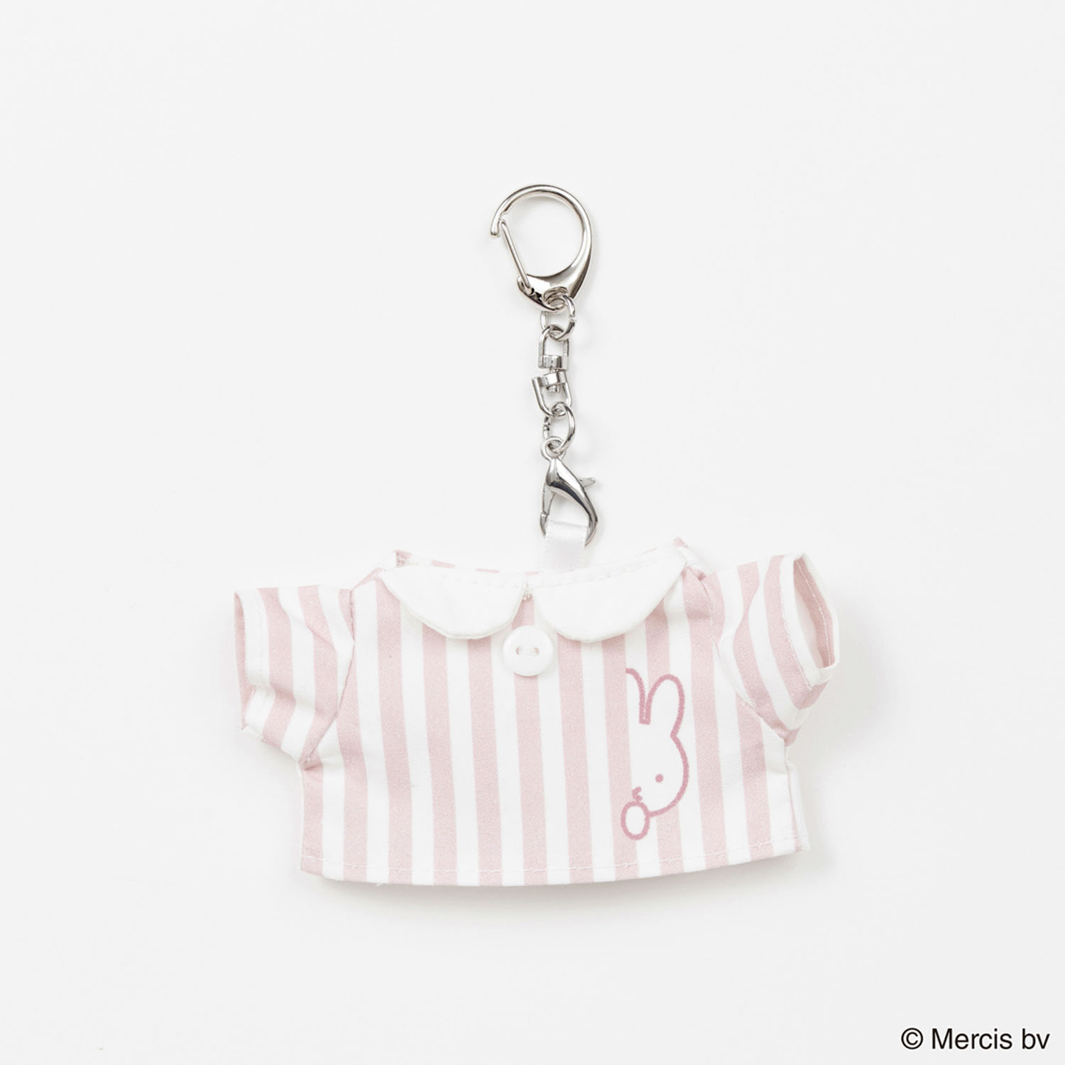 MIFFY STRIIPE MINI Tシャツチャーム ピンク
