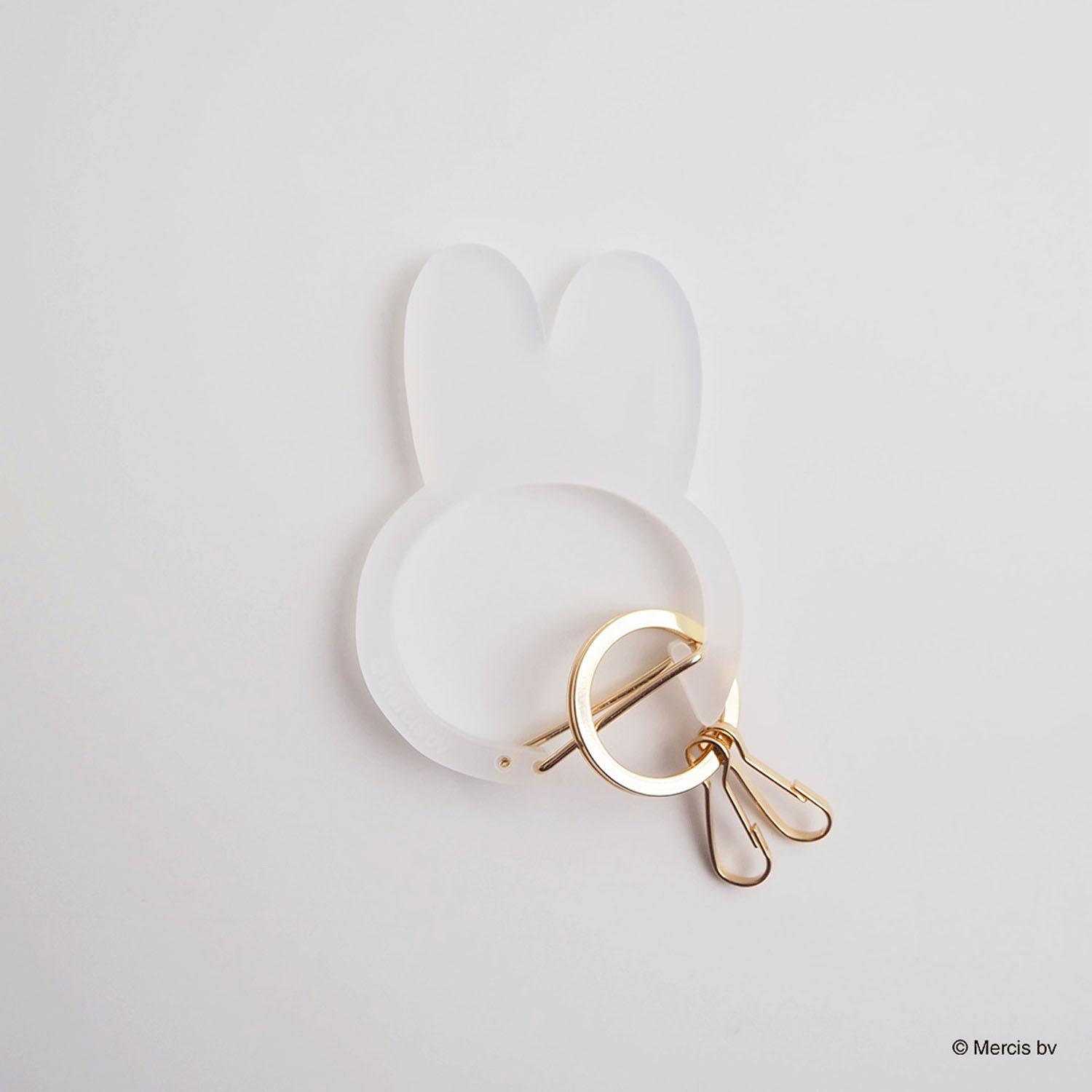 MIFFY CARABINER フェイスカラビナ アイボリー