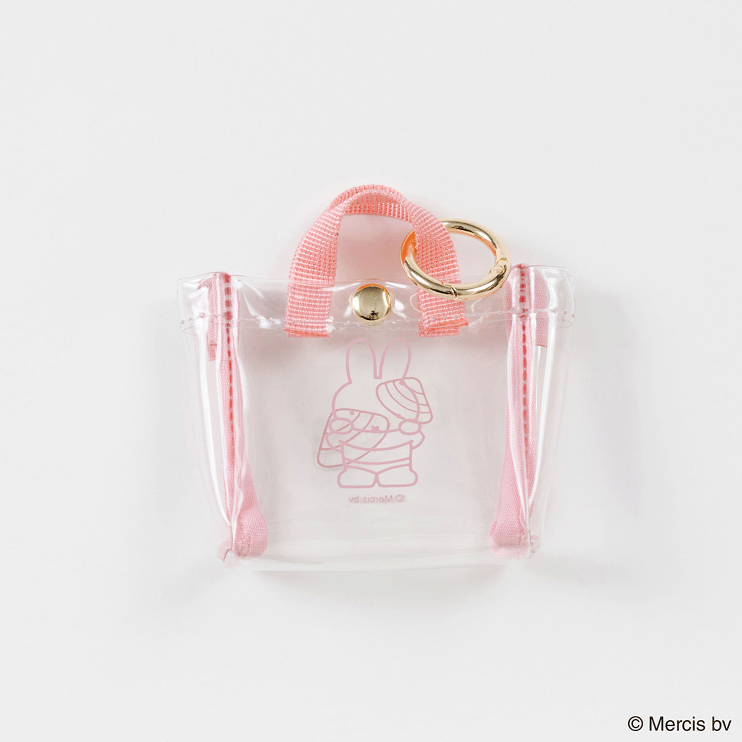 BASIC MINI SS PVCトートチャーム ピンク - 画像2