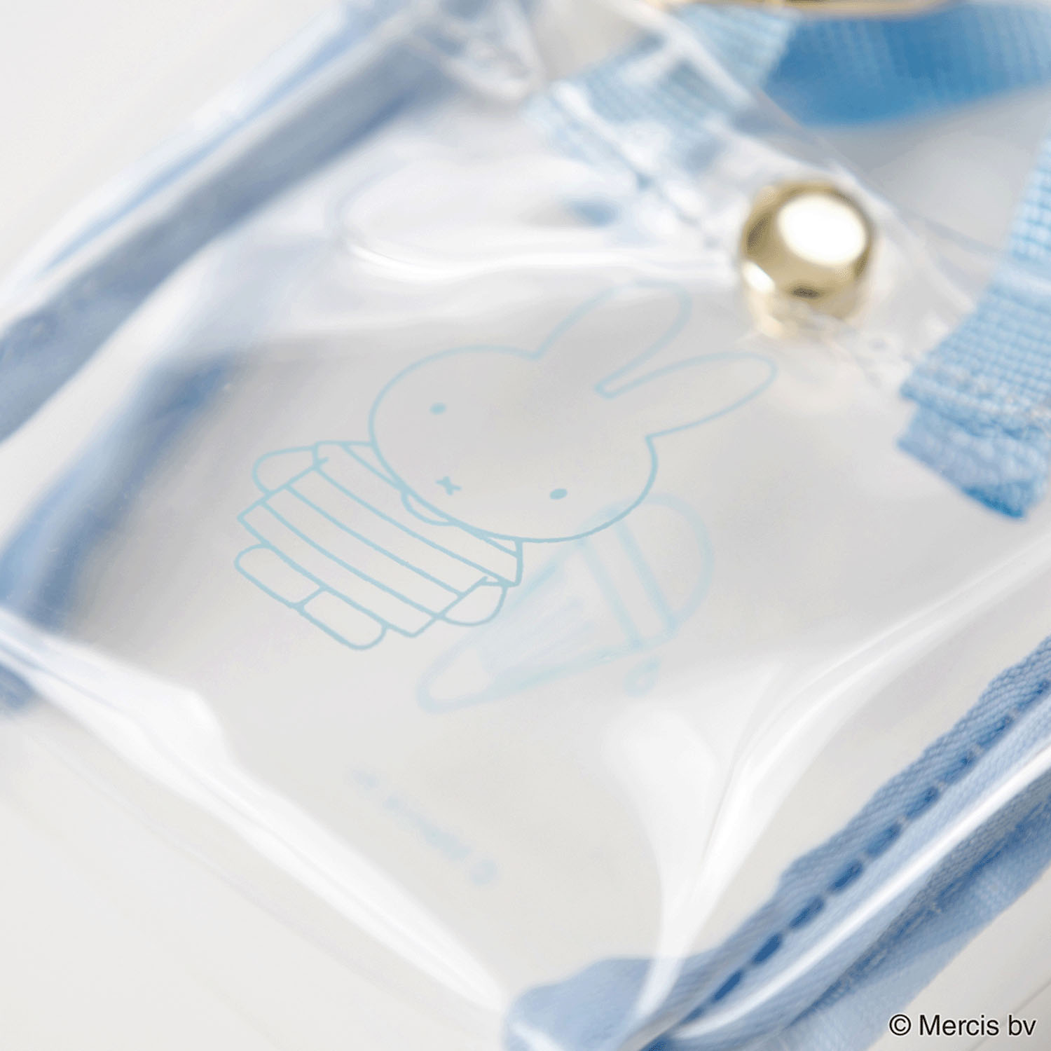 BASIC MINI SS PVCトートチャーム ブルー - 画像3