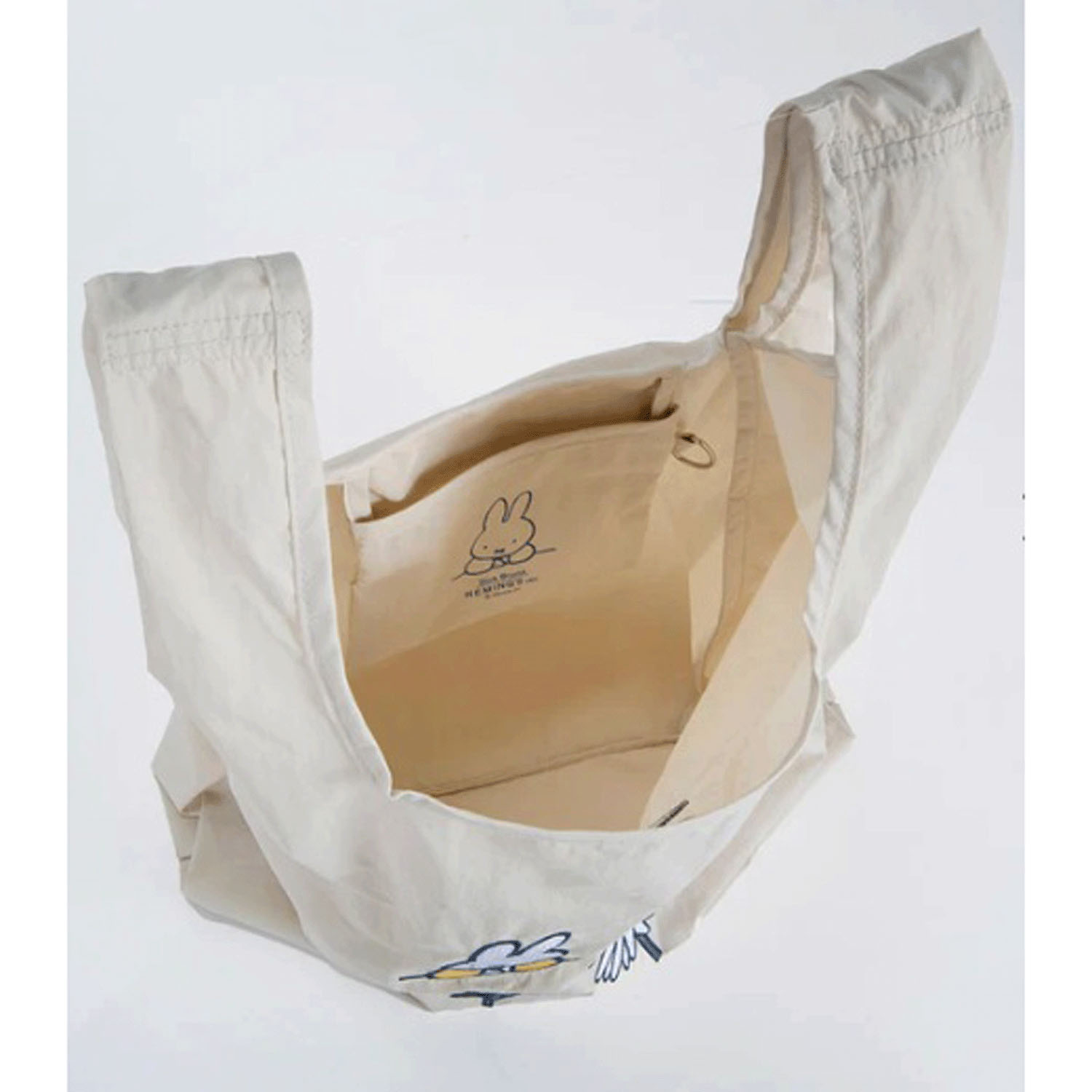 ミッフィー ストラップ付きショッパーバッグ （Dick Bruna） FLOWER - 画像3