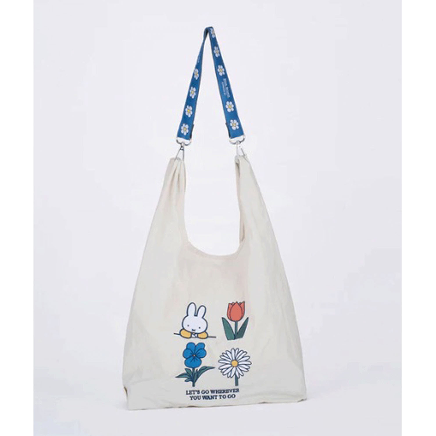 ミッフィー ストラップ付きショッパーバッグ （Dick Bruna） FLOWER