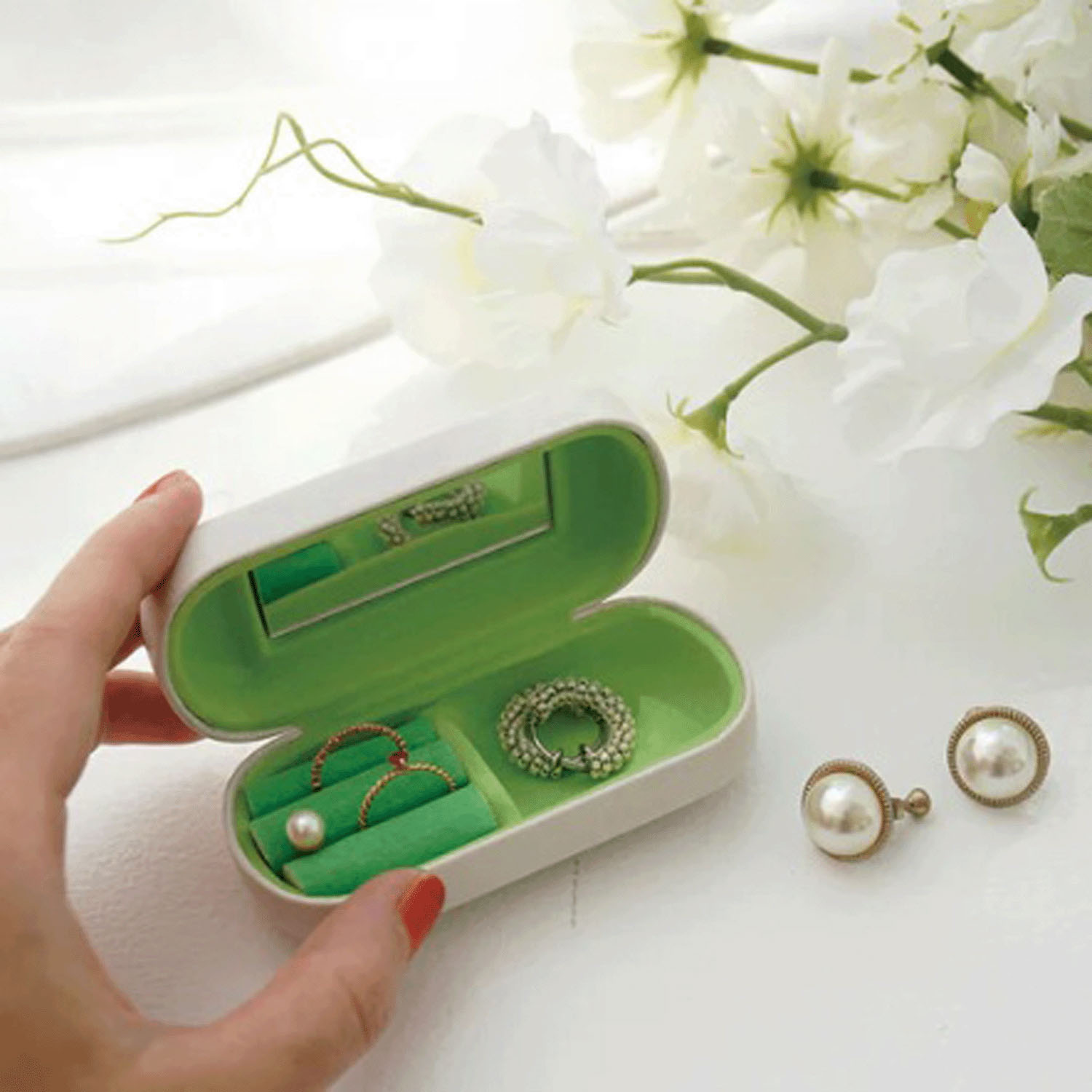 ミッフィー キャリングコンパクトミラーケース （Dick Bruna） TULIP - 画像3