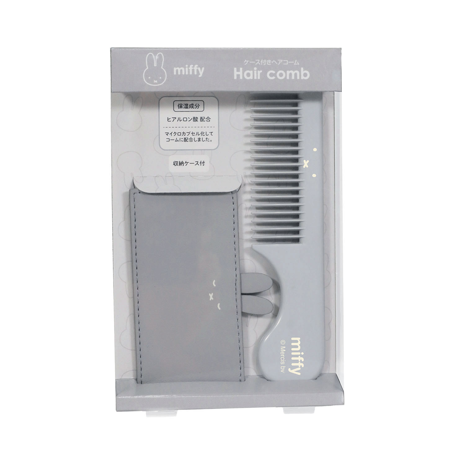 ミッフィー ヘアコーム グレー