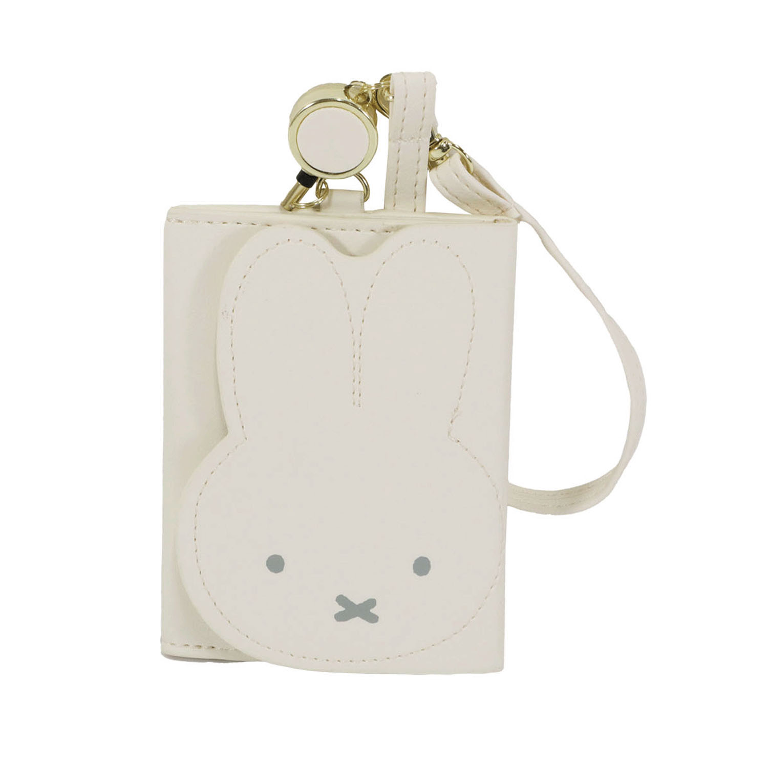 ミッフィー パスケース アイボリー