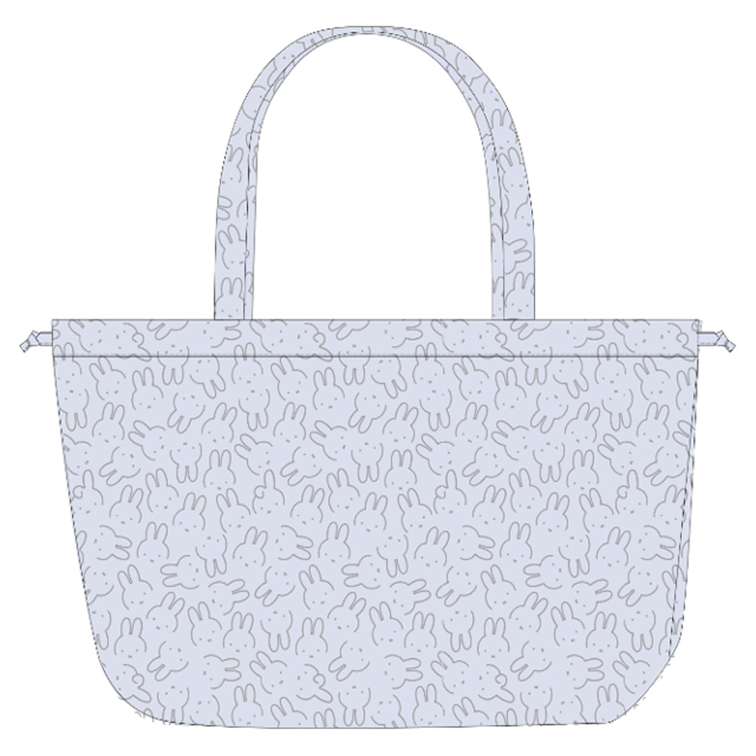 ミッフィー撥水レインバッグカバー ミッフィー＆ダーン柄