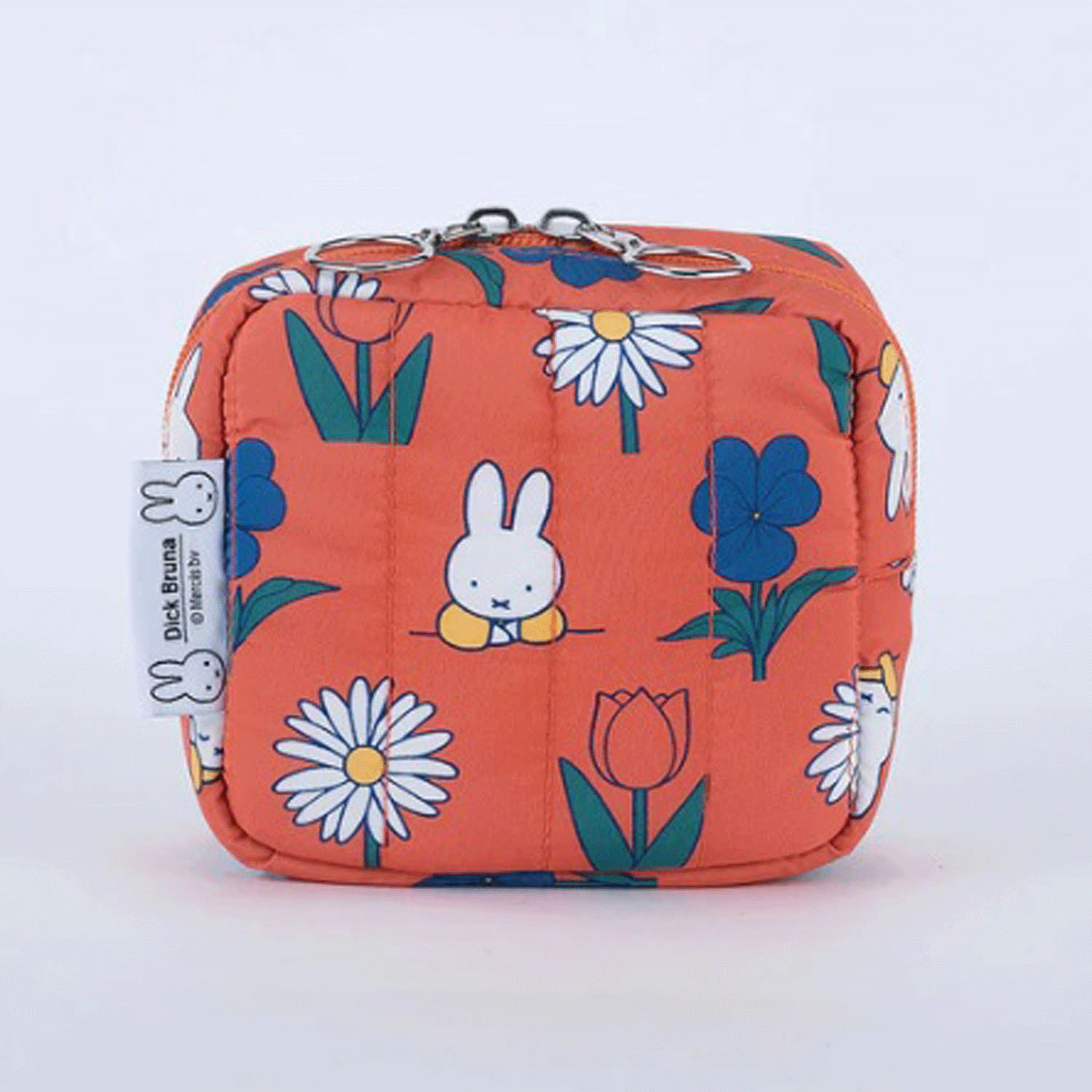 ミッフィー キルティングスクエアポーチ （Dick Bruna） FLOWER
