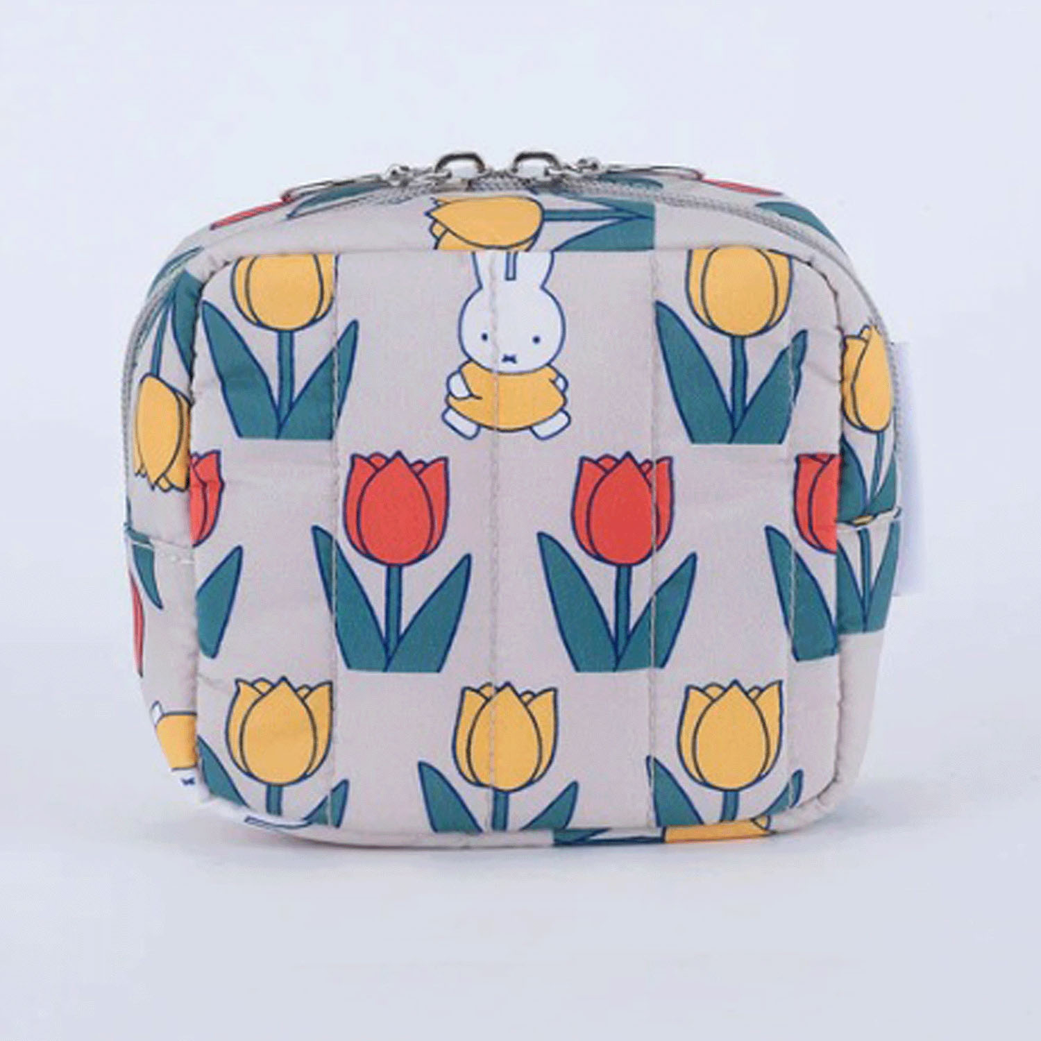 ミッフィー キルティングスクエアポーチ （Dick Bruna） TULIP - 画像2