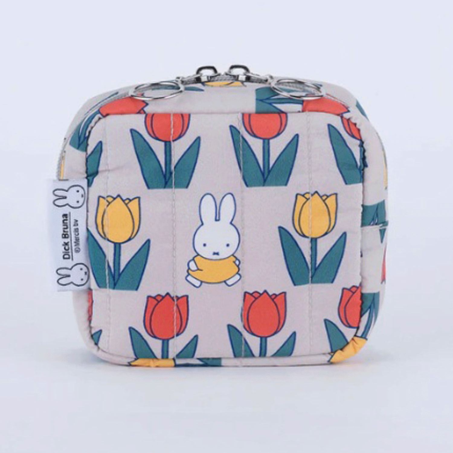 ミッフィー キルティングスクエアポーチ （Dick Bruna） TULIP
