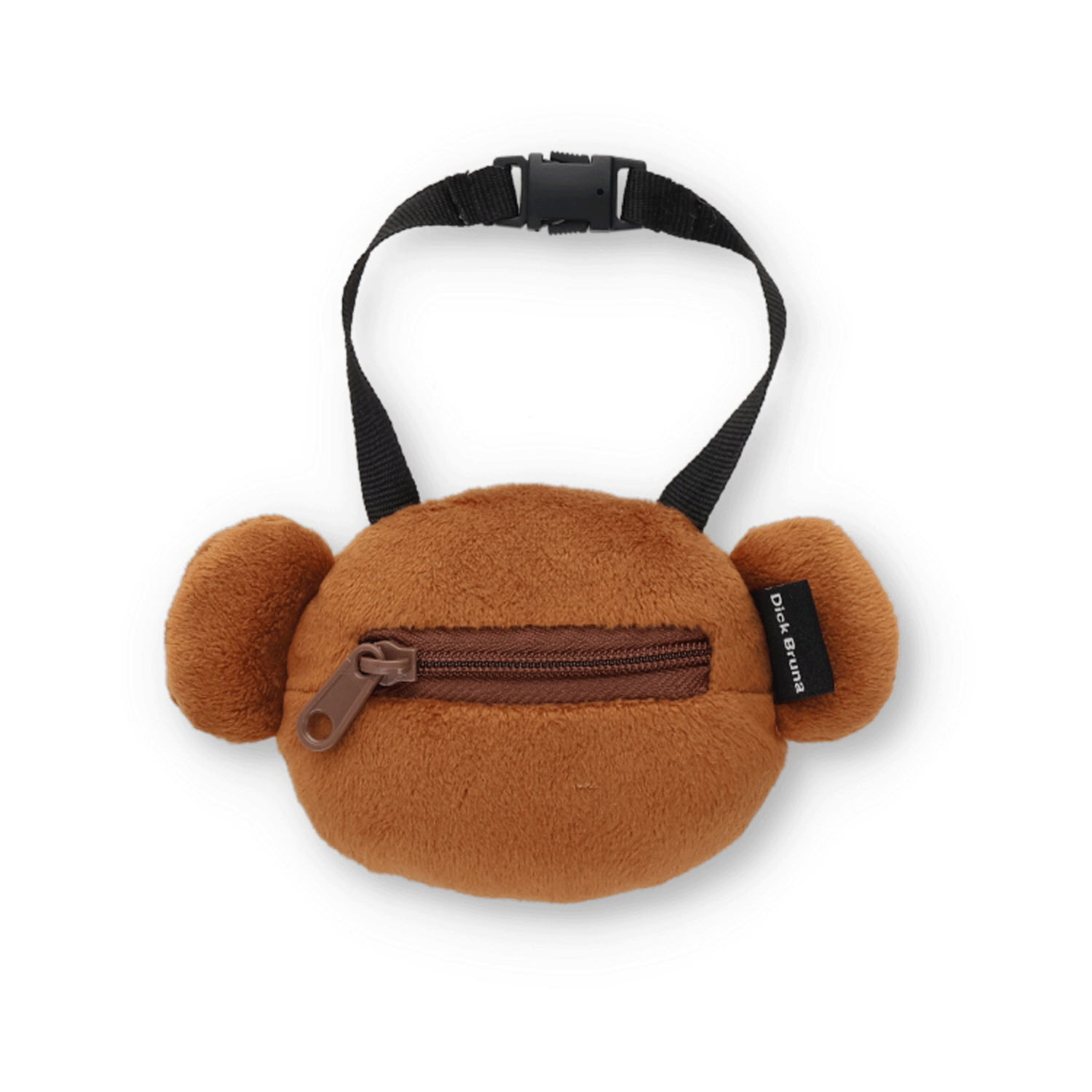 ミッフィー フェイス型バッグチャーム boris ブラウン - 画像2