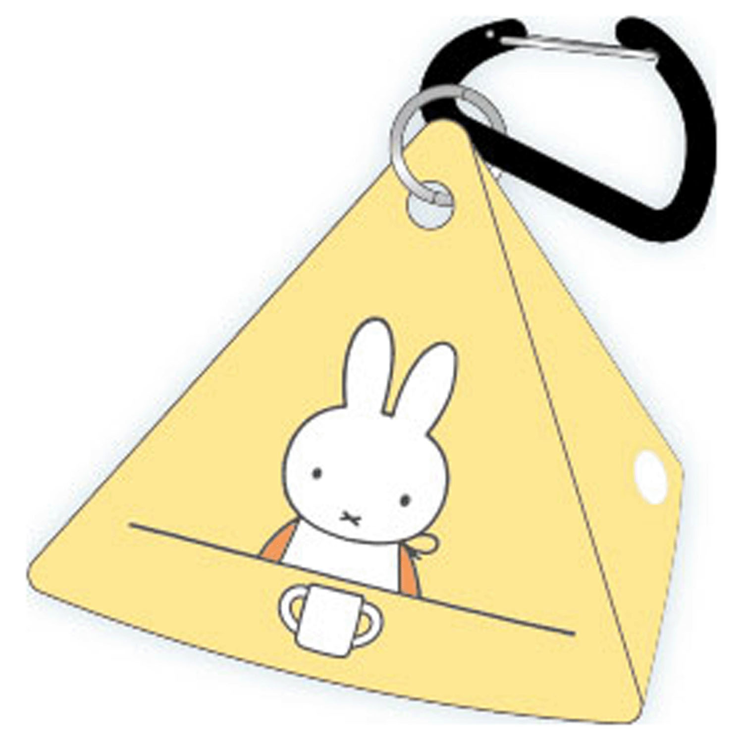 クリア三角ポーチ お食事ミッフィー