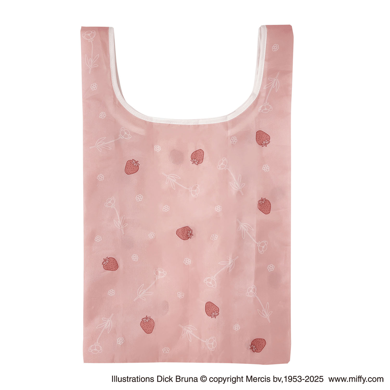 ミッフィー ポーチ付きエコバッグ ストロベリー - 画像3