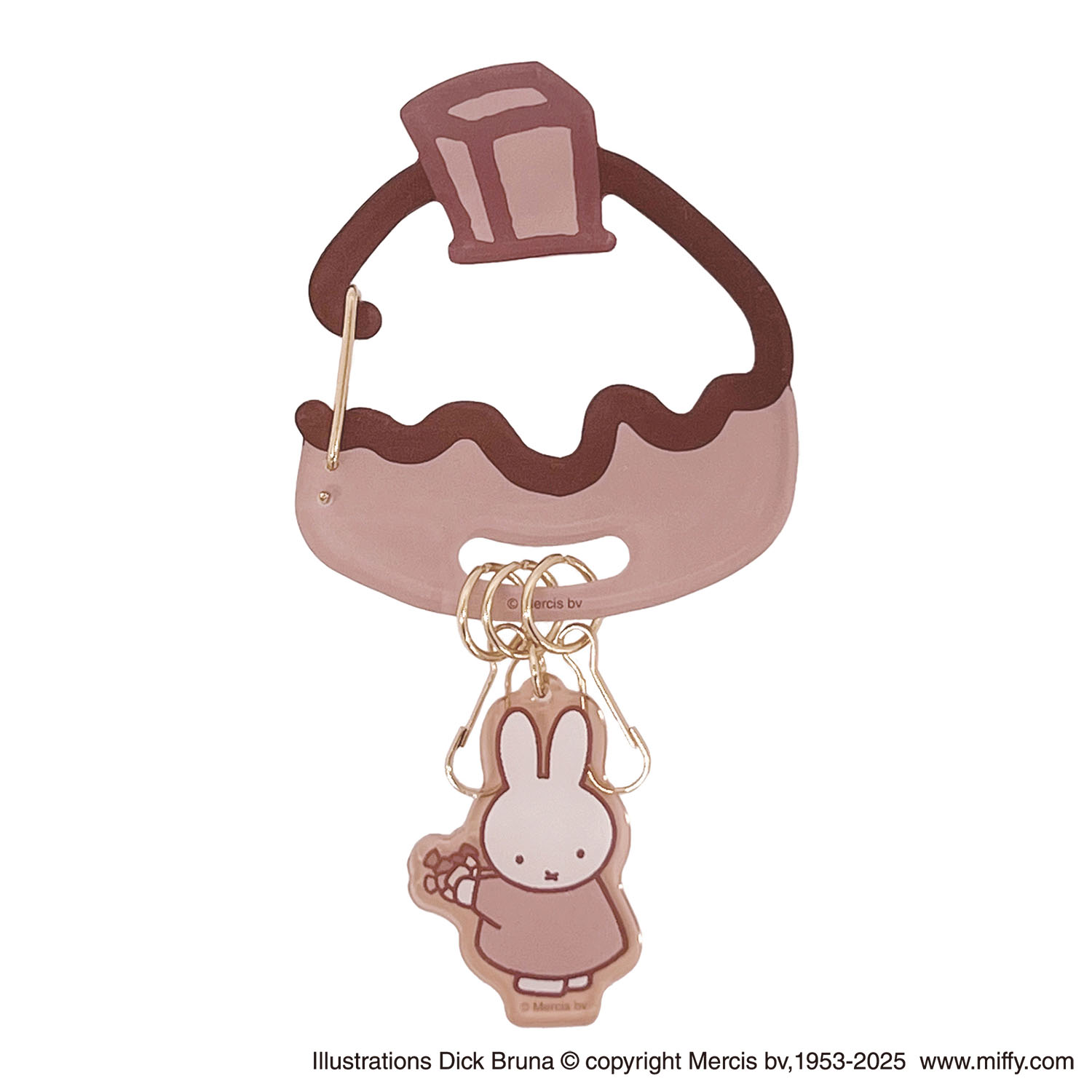 ミッフィー キーリング チョコレート