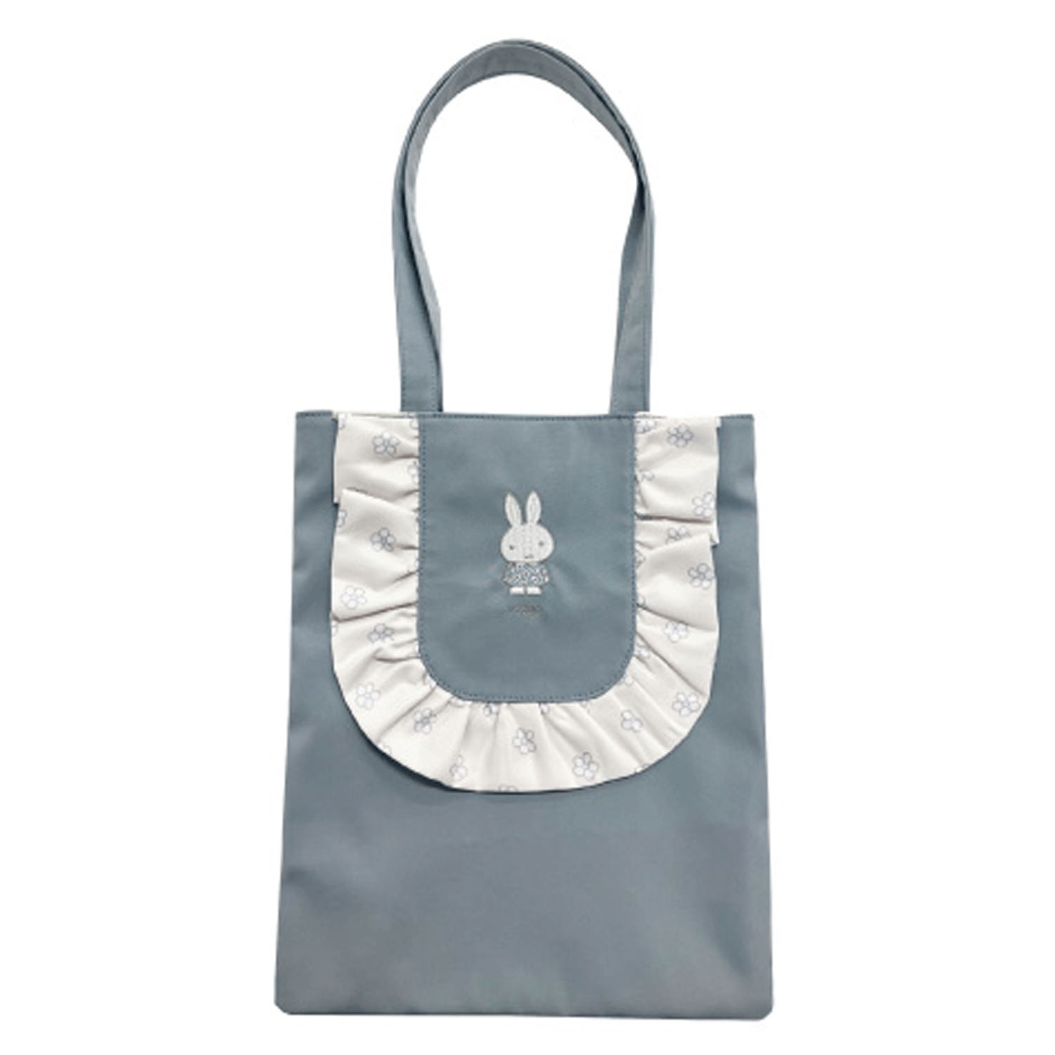 ミッフィ トートバッグ フリルシリーズ ブルー