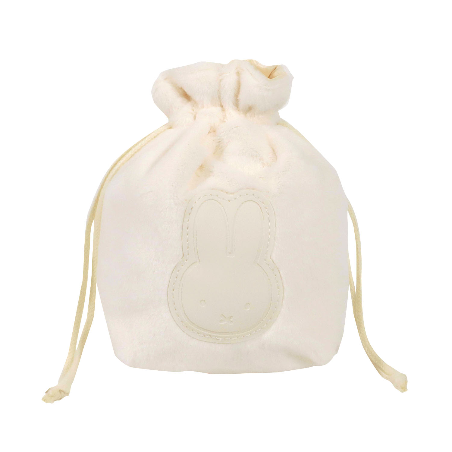 ミッフィー 巾着袋 アイボリー - 画像2