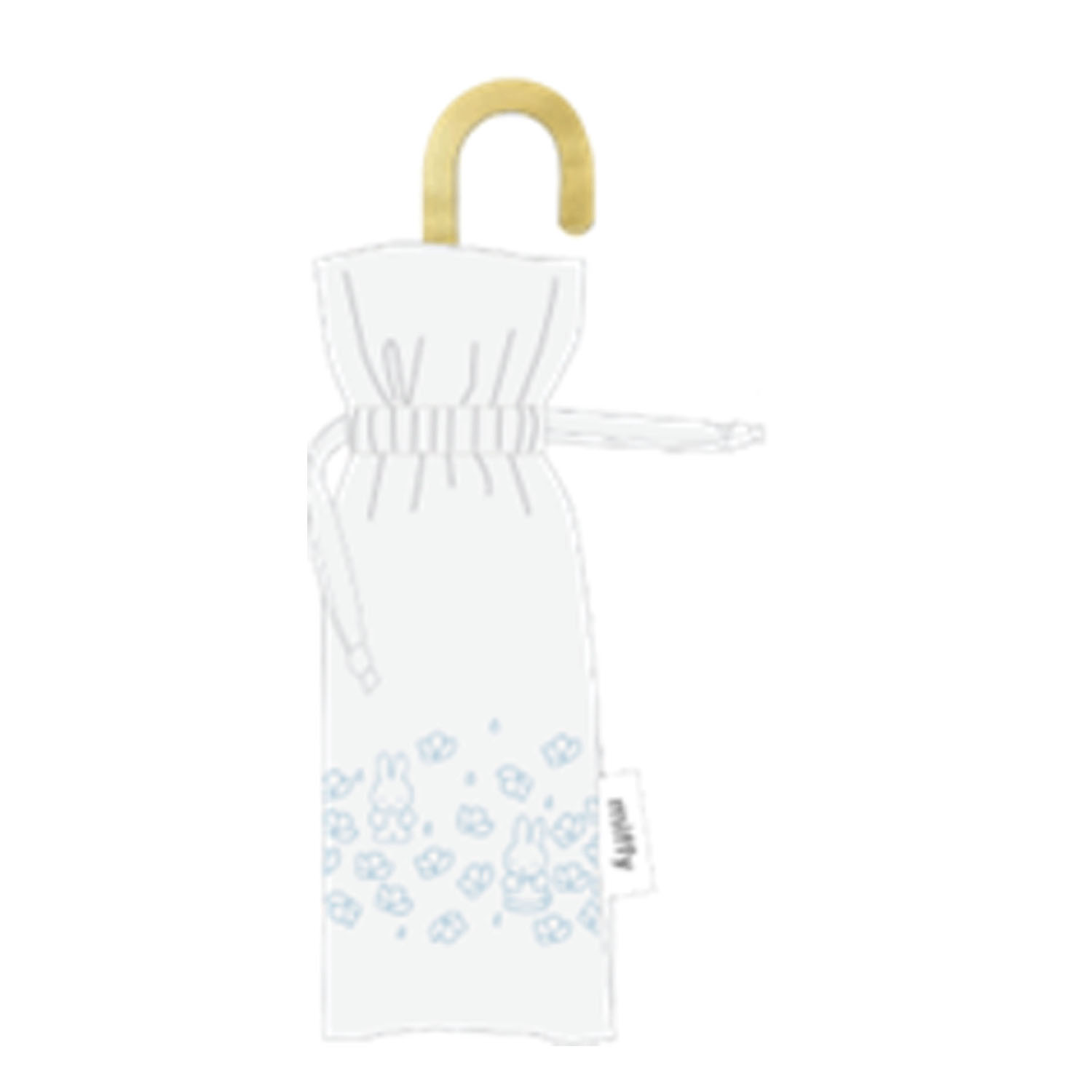 ミッフィー晴雨兼用コンパクト折りたたみ傘 雨の日ミッフィー