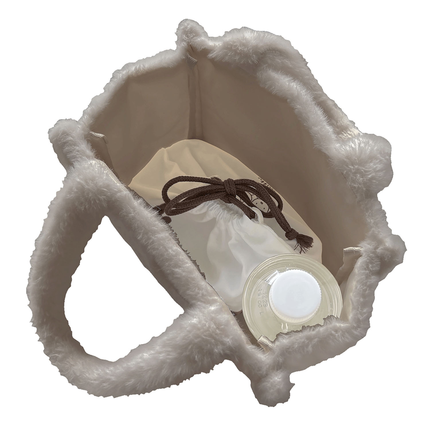 ミッフィー ミニトートバッグ グレージュ - 画像3