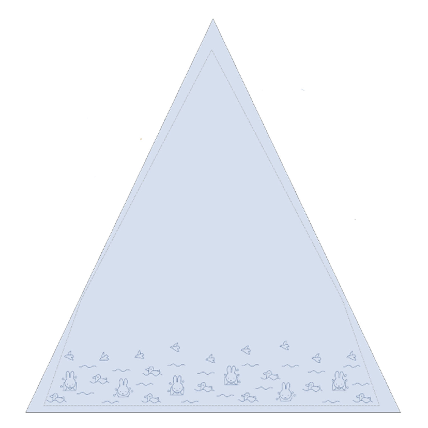 ミッフィー晴雨兼用コンパクト折りたたみ傘 スイミング - 画像2