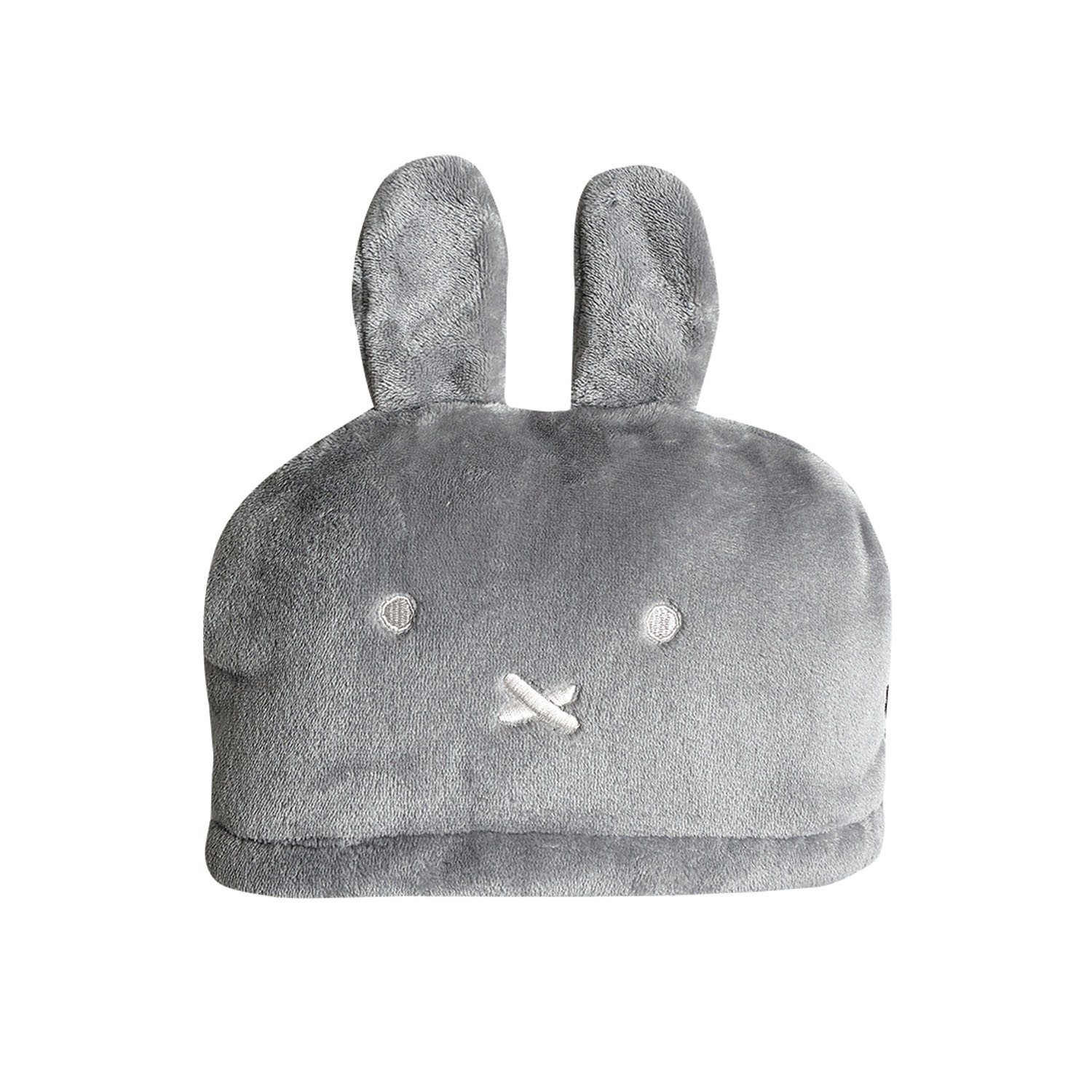 miffy ブランケットになるヘッドレストクッション GRY