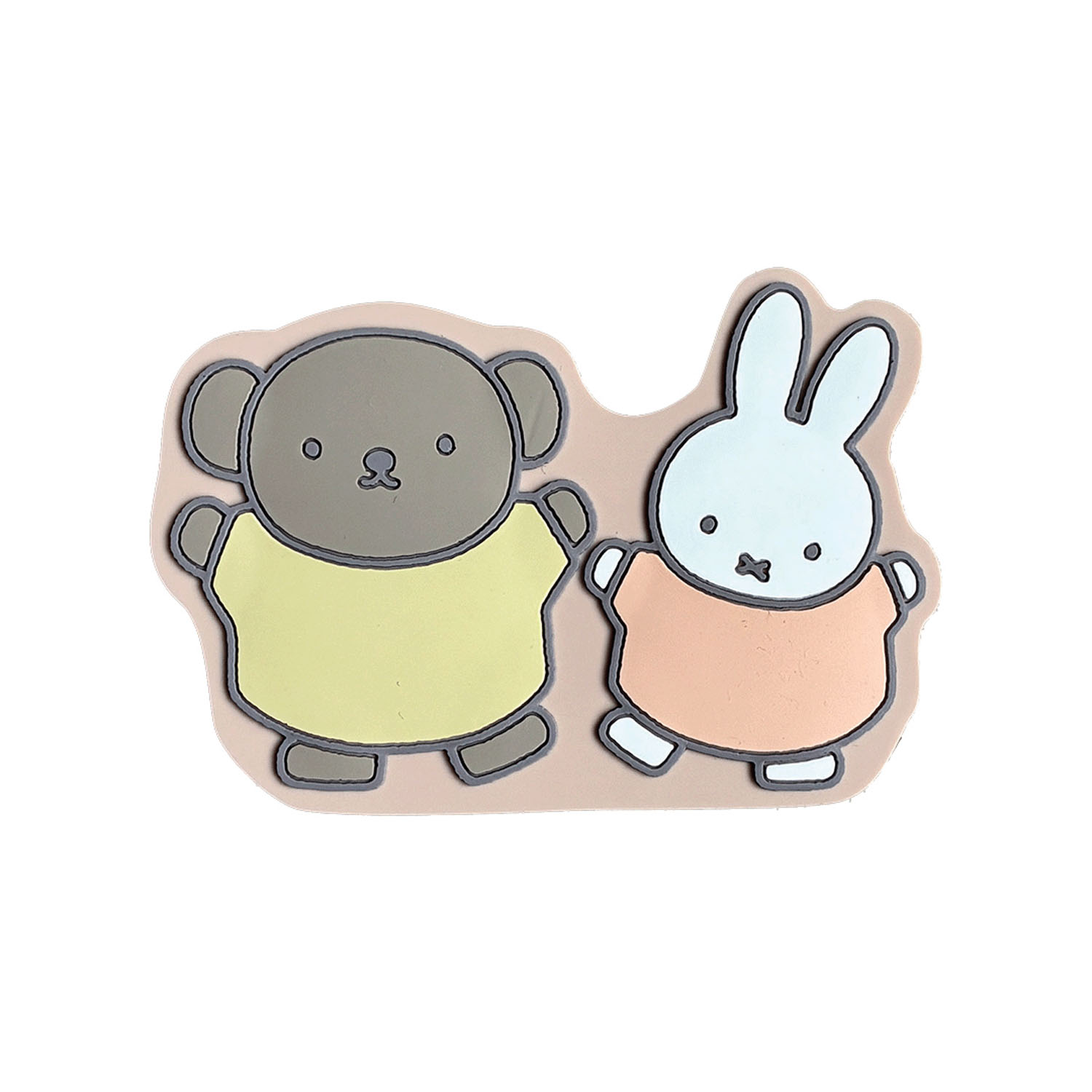 miffy PVCシートベルトストッパー ボリス＆ミッフィー