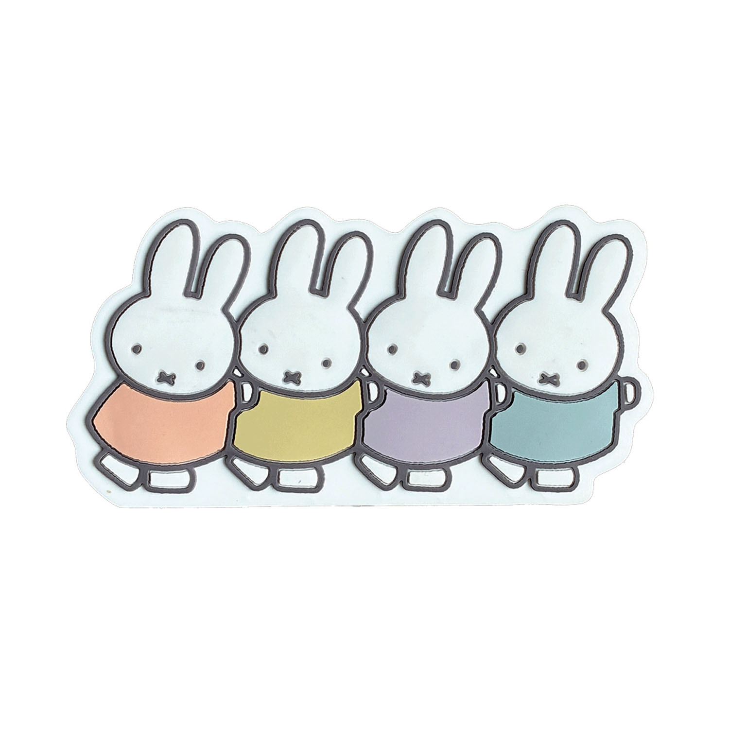 miffy PVCシートベルトストッパー おともだち