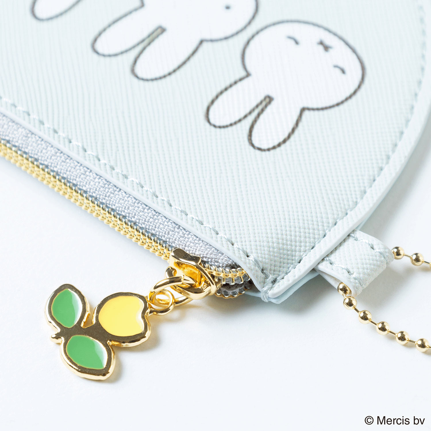 ミッフィーBRUNA PETIT PATTERN コインケース グレー - 画像3