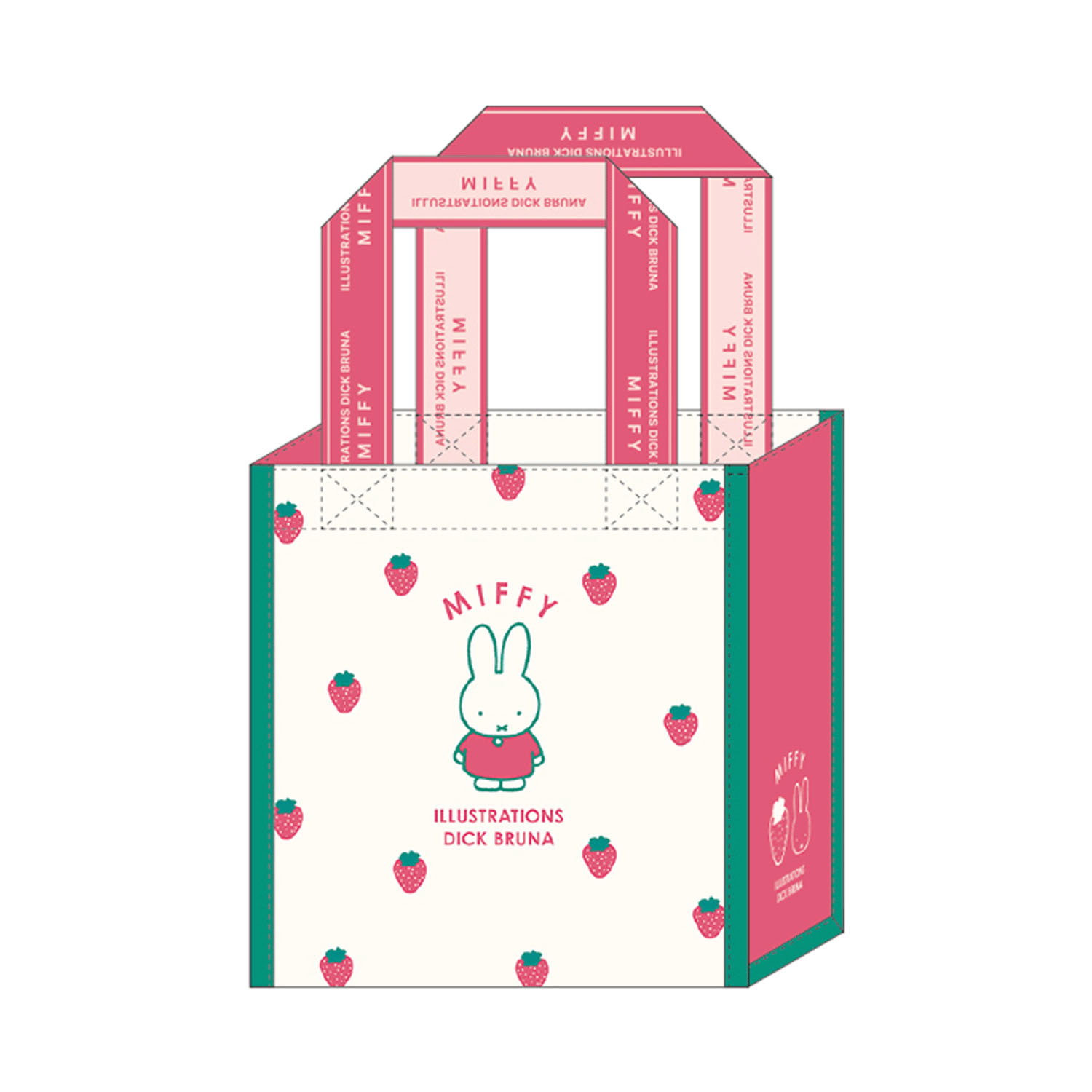 Dick Bruna ミッフィー ショッピングバッグ アイボリー BS26－40