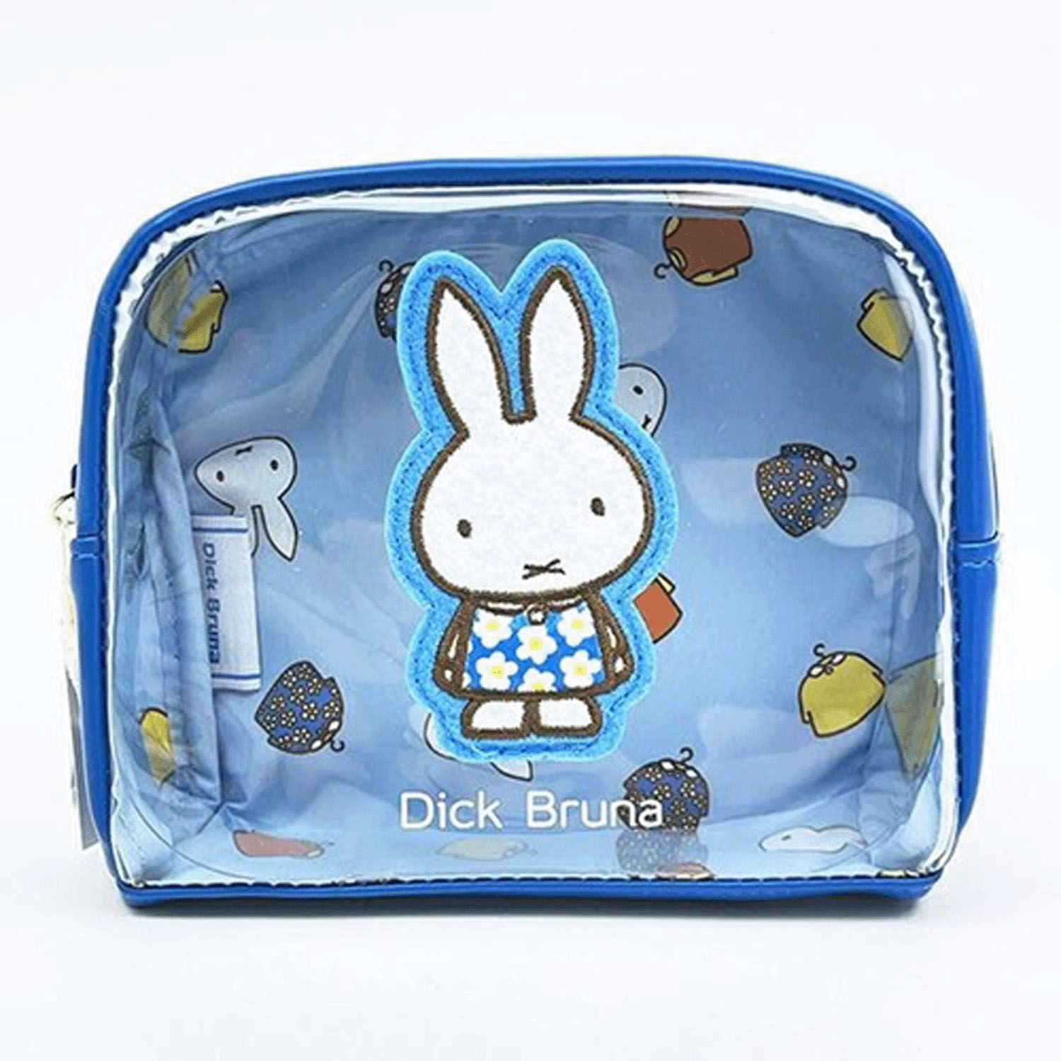 ミッフィー ボックスポーチ ブルー My Favorite Dress Miffy