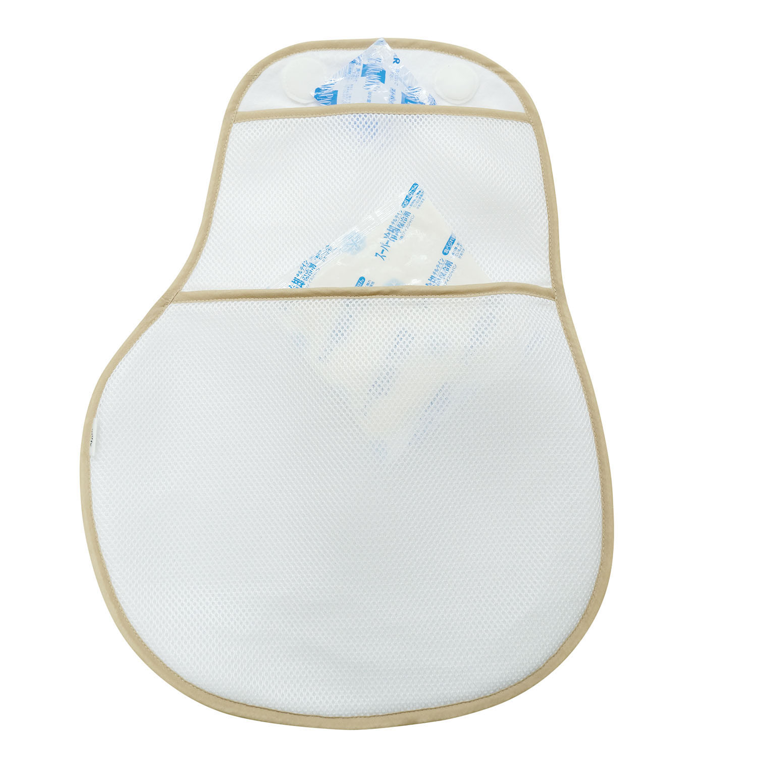 miffy 保冷剤が入るカーシートパッド   ミッフィー＆クマ - 画像2