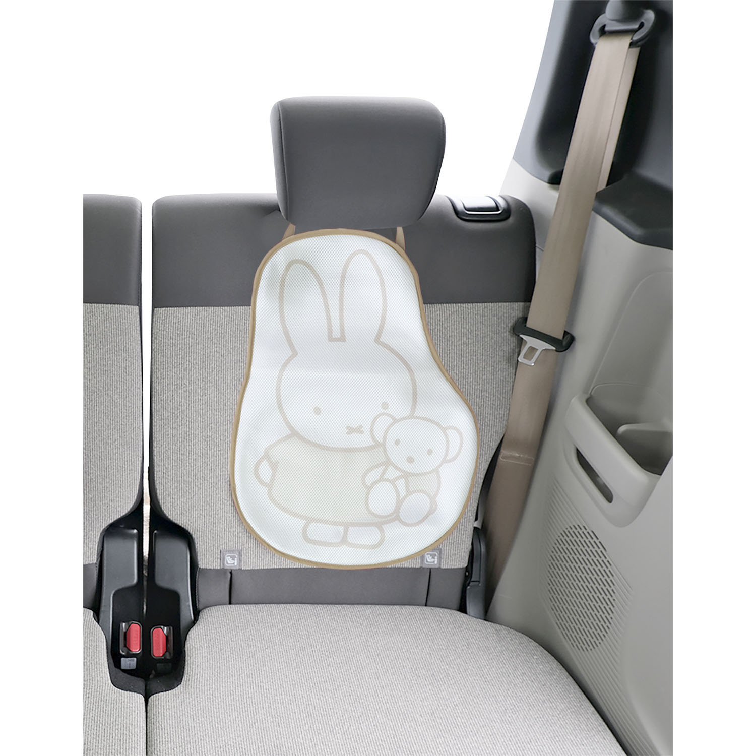 miffy 保冷剤が入るカーシートパッド   ミッフィー＆クマ - 画像6