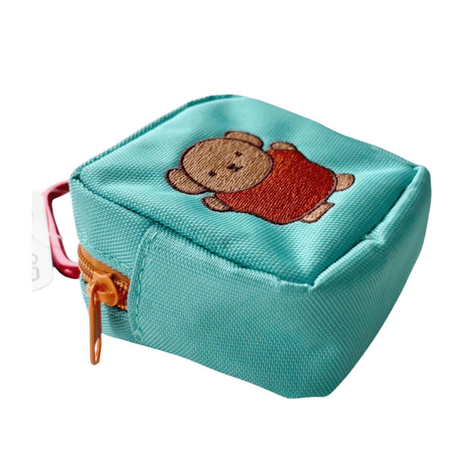 miffy カラビナ付きミニ刺繍ポーチ ディック・ブルーナ ボリス GR - 画像3