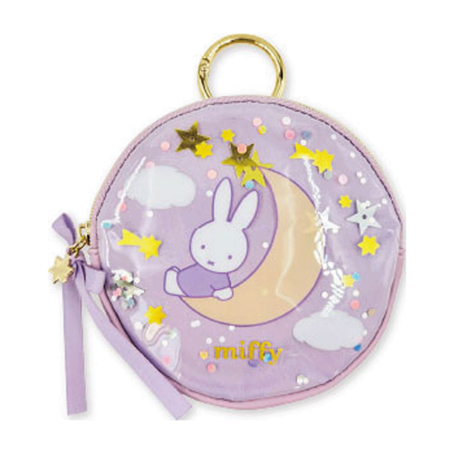 ミッフィー サークルポーチ PU Dreamy シリーズ
