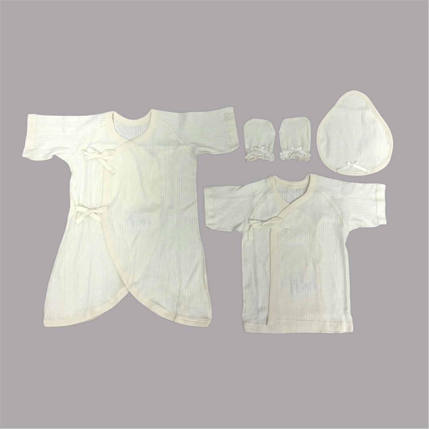 TEATAM（テイタム） 新生児肌着セット - 画像1