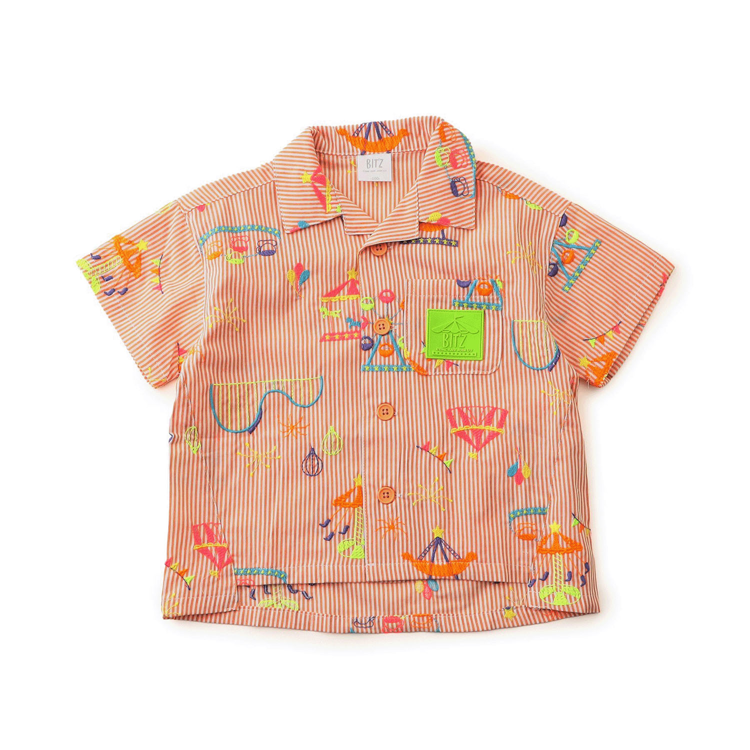 遊園地刺繍シャツ - 画像2