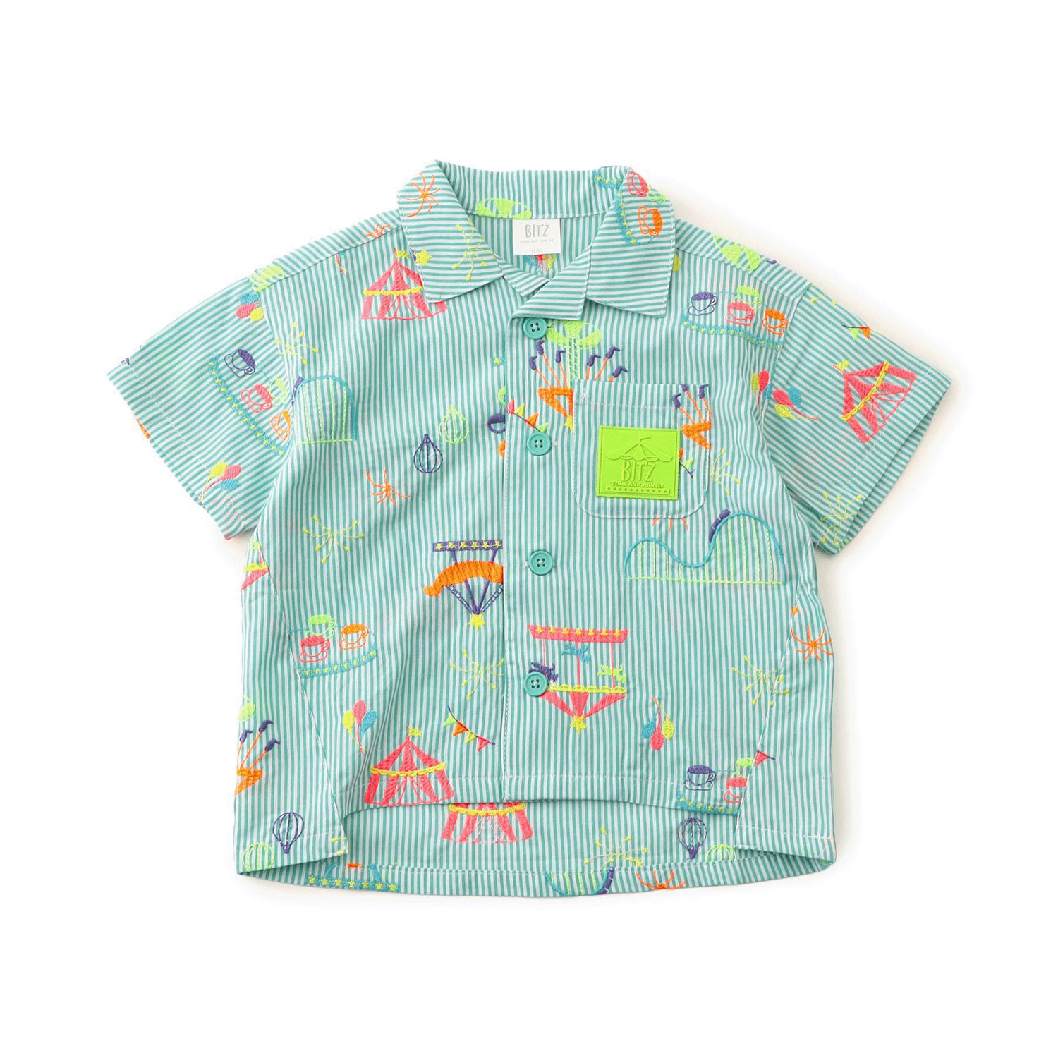 遊園地刺繍シャツ - 画像6