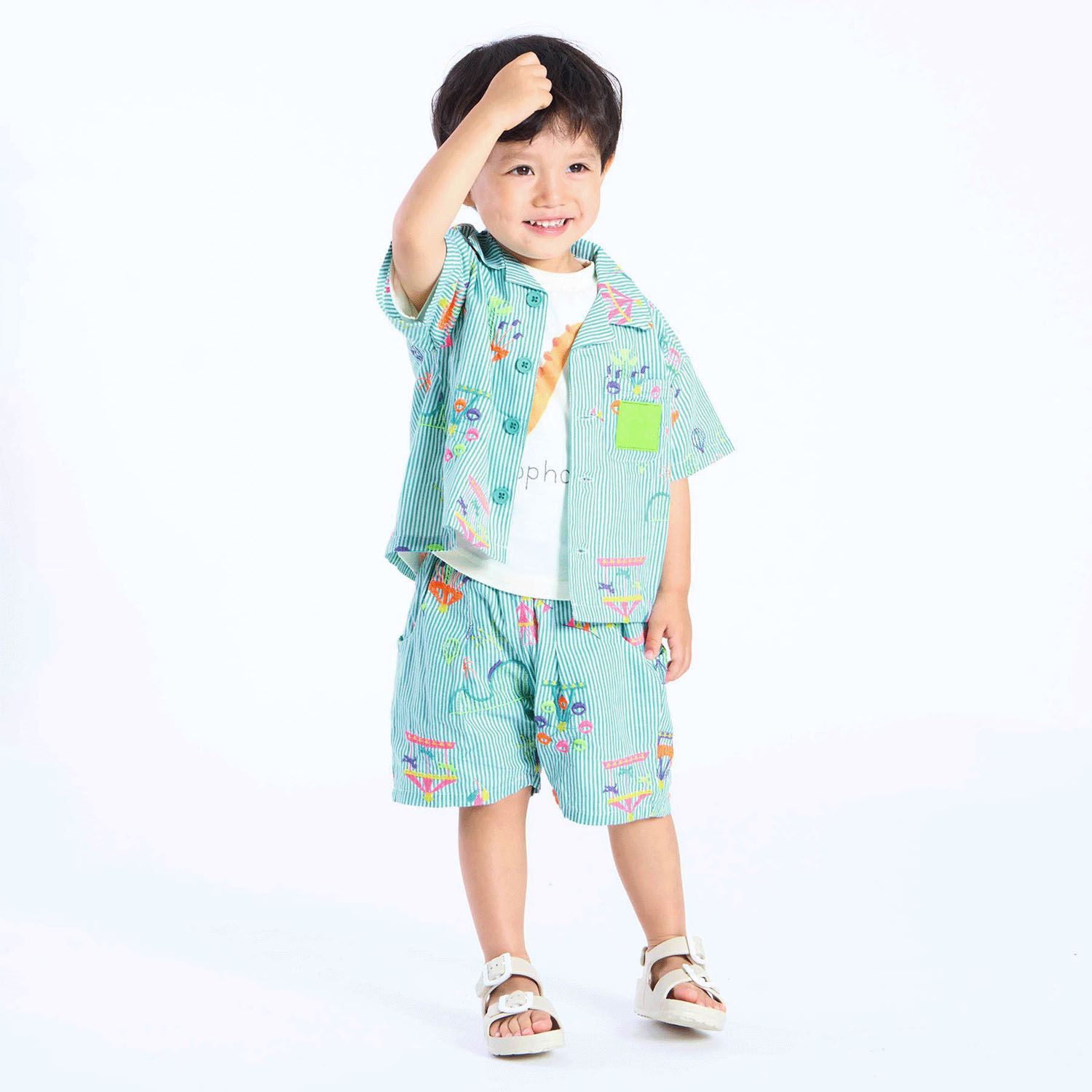 遊園地刺繍シャツ - 画像9