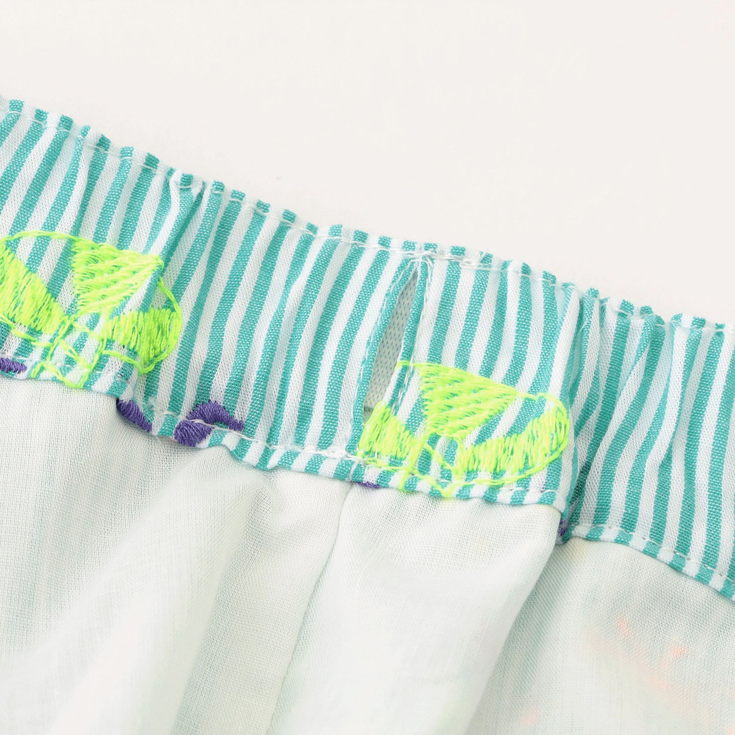 遊園地刺繍パンツ 5分丈 - 画像13