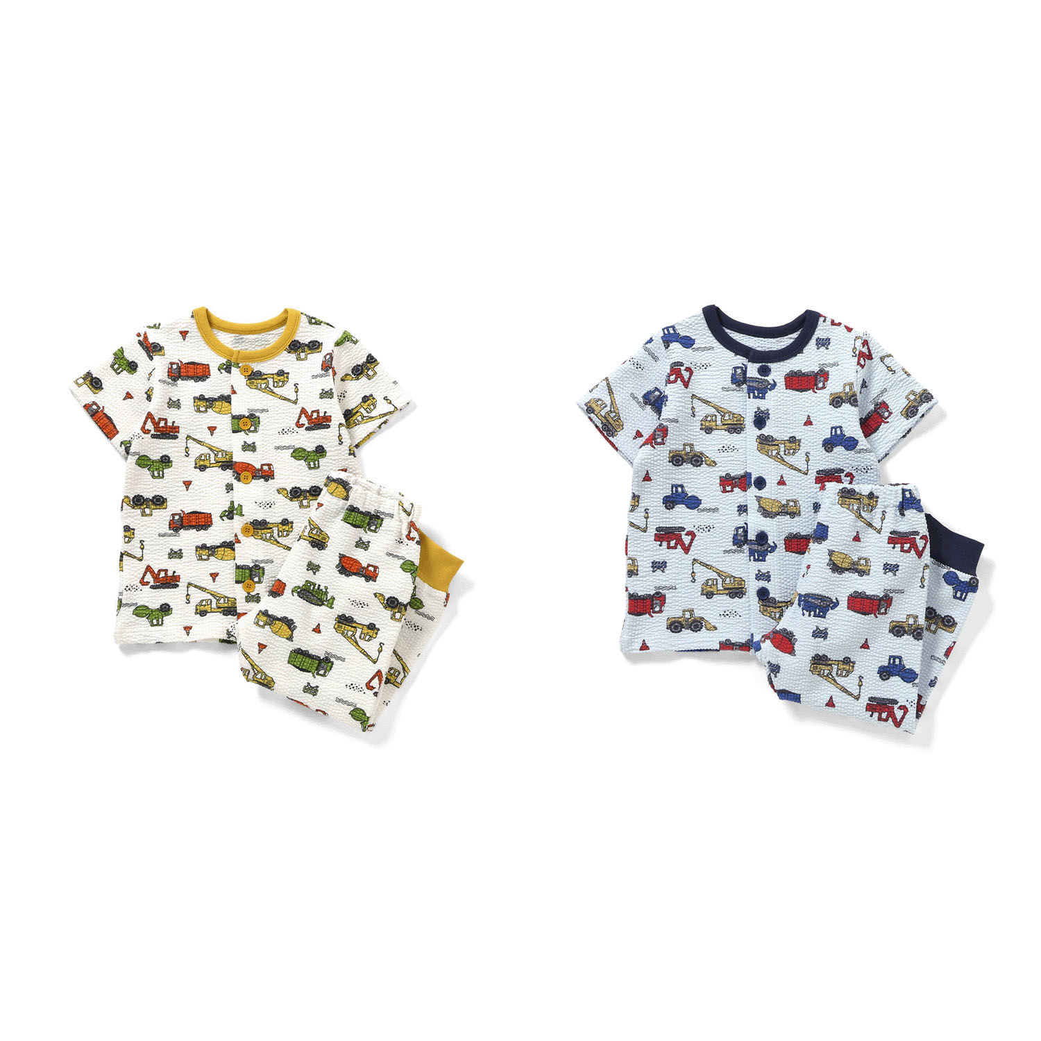 はたらく車柄パジャマ