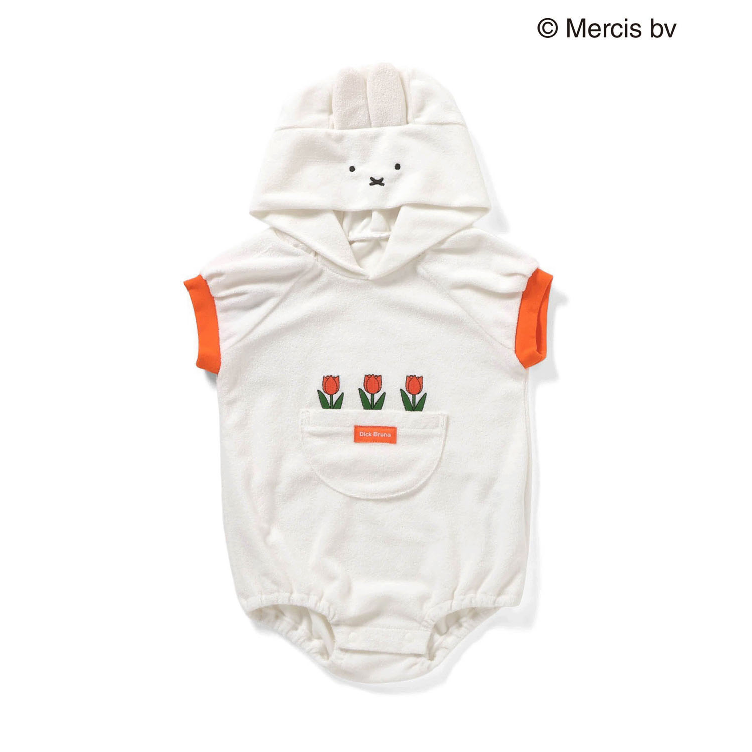 Dick Bruna フード付きボディスーツ - 画像2