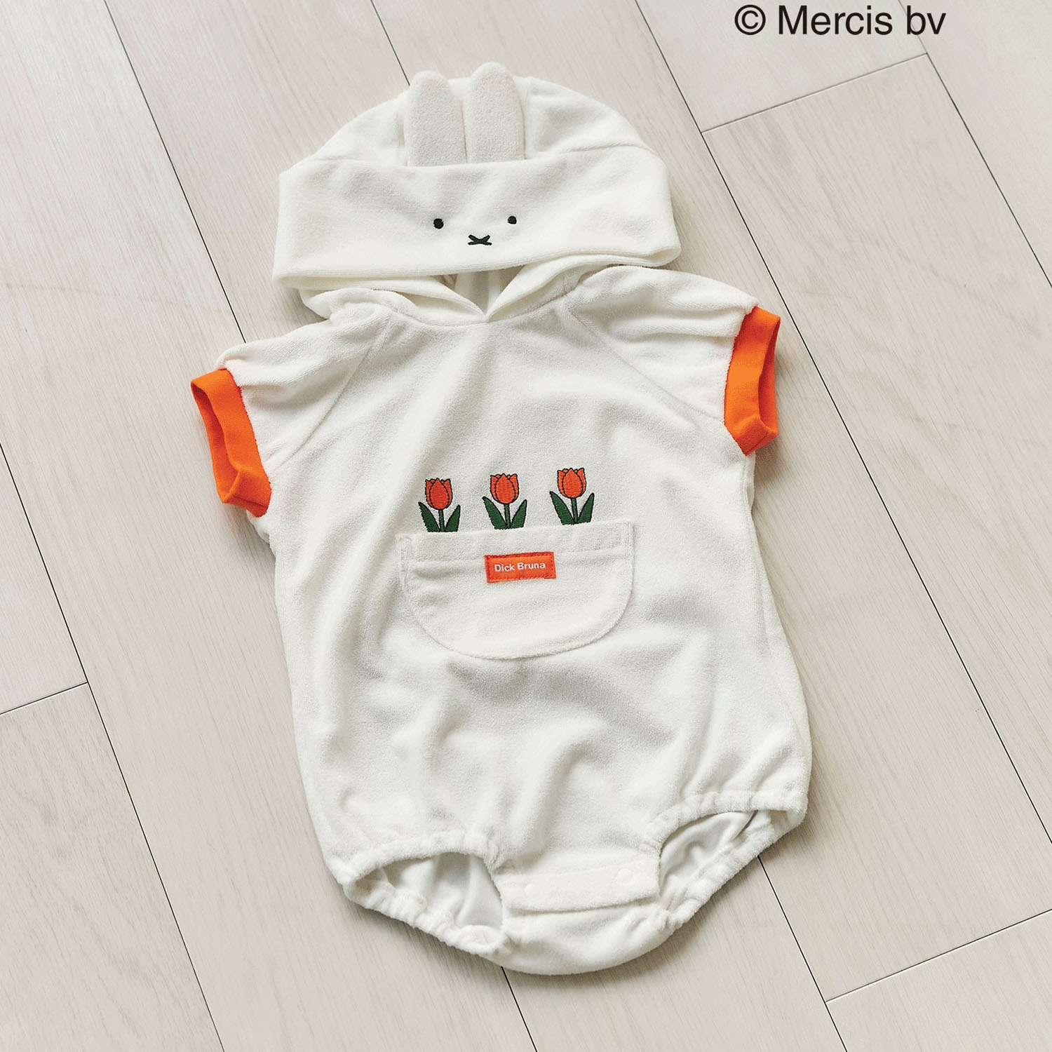 Dick Bruna フード付きボディスーツ